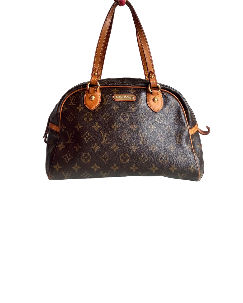 Louis Vuitton Montorgueil PM Monogame Brown Shoulder Bag