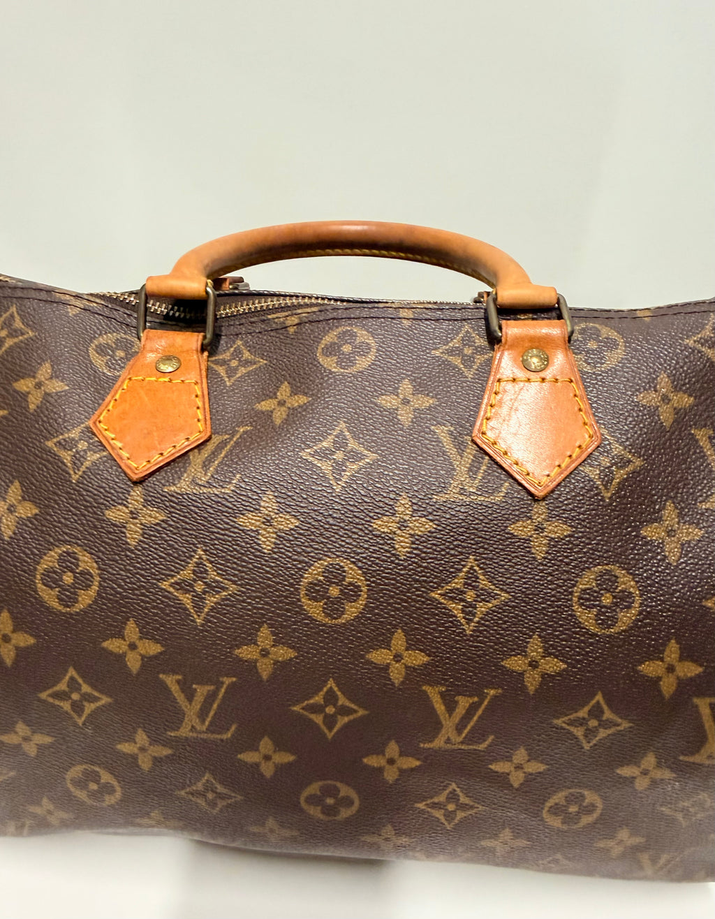 Louis Vuitton Speedy 30 Monogram Vintage 1991 Handbag