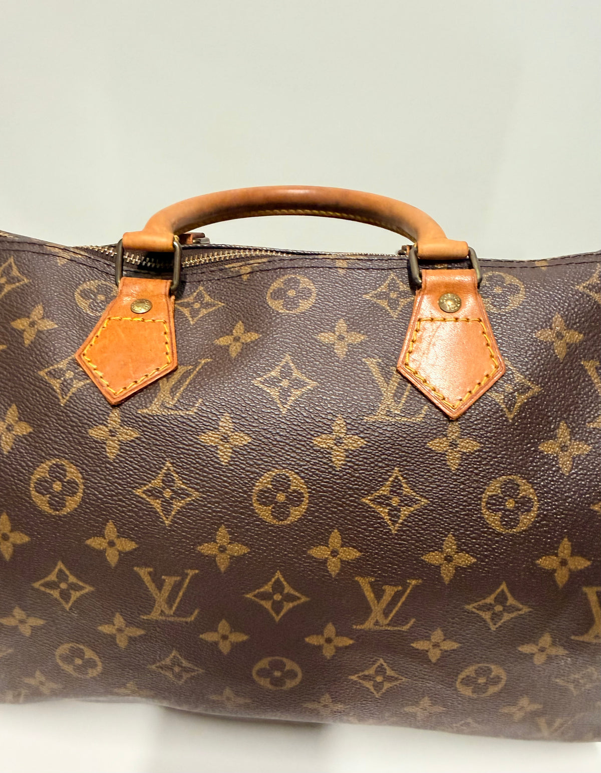 Louis Vuitton Speedy 30 Monogram Vintage 1991 Handbag