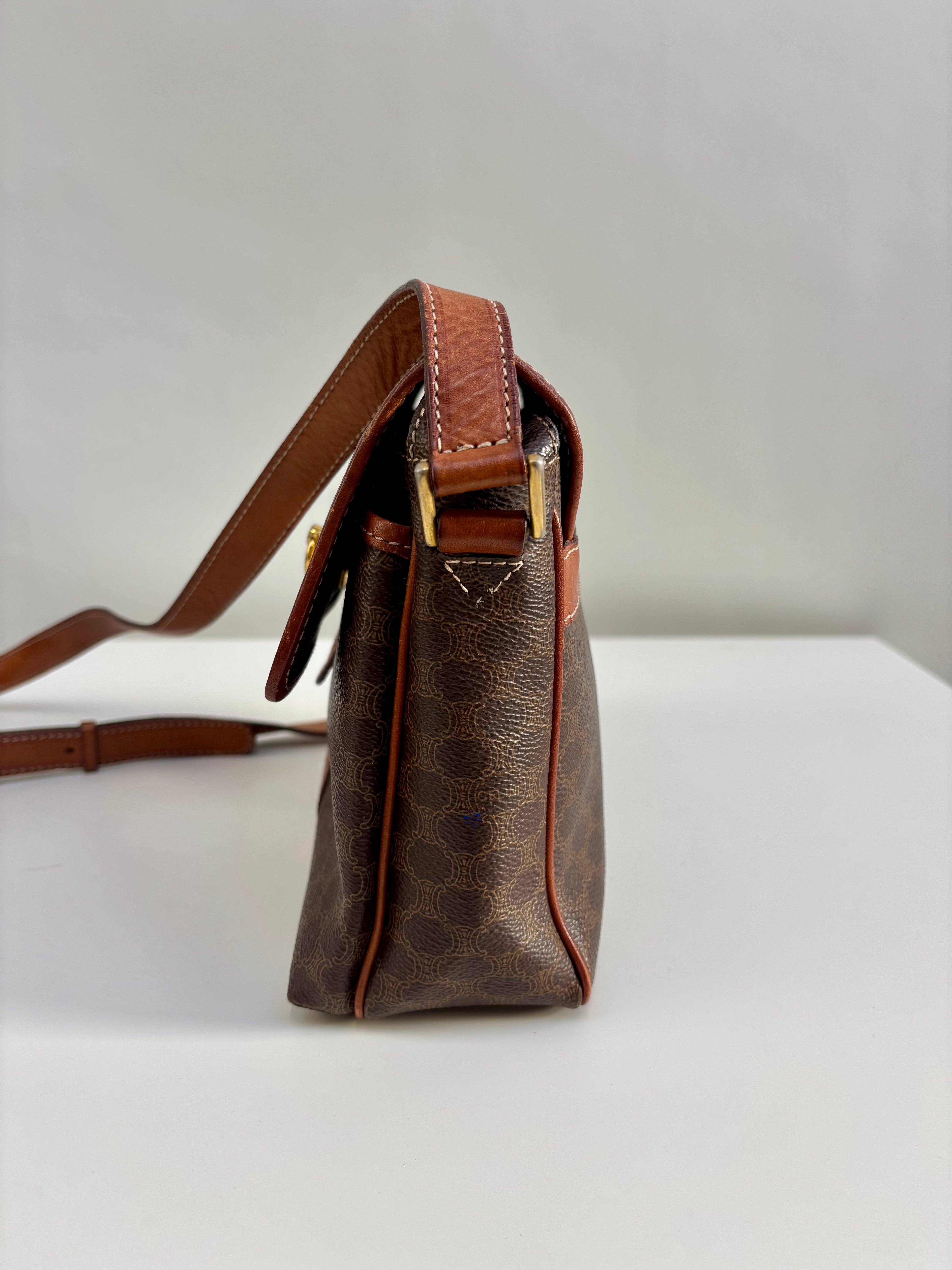 Celine Vintage 90’s Brown Crossbodybag