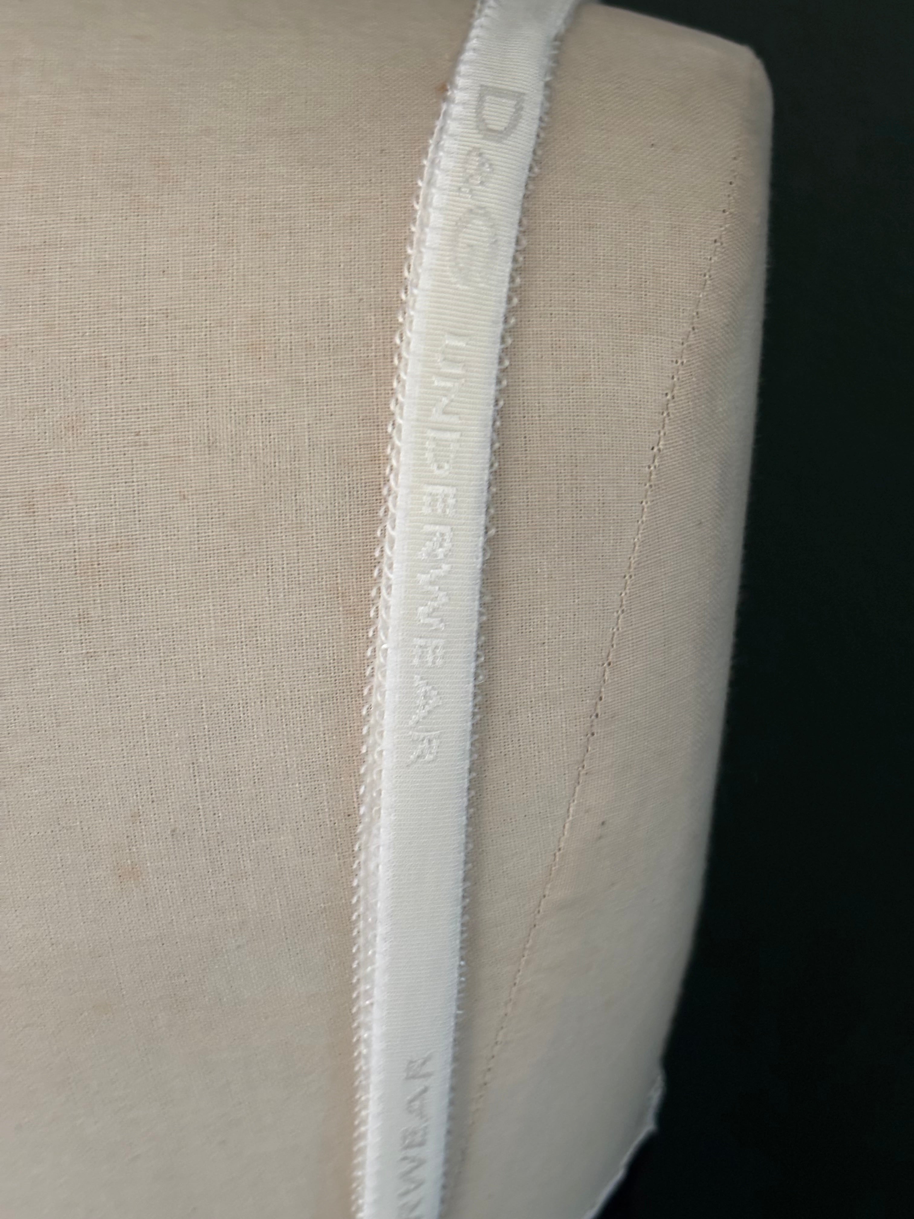 Dolce & Gabbana Black & White Stretch Corset Top – Size FR 42 / EU L