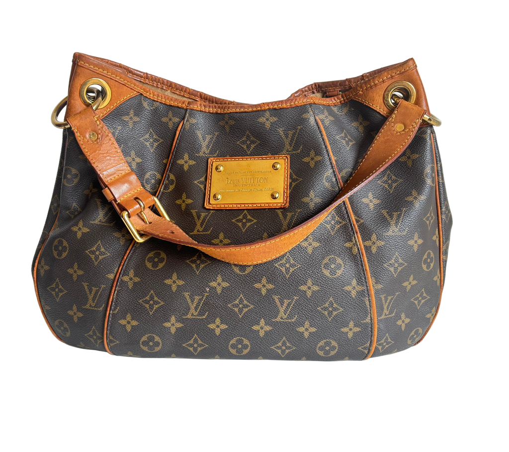 Louis Vuitton Galliera Monogram PM Brown Shoulder Bag