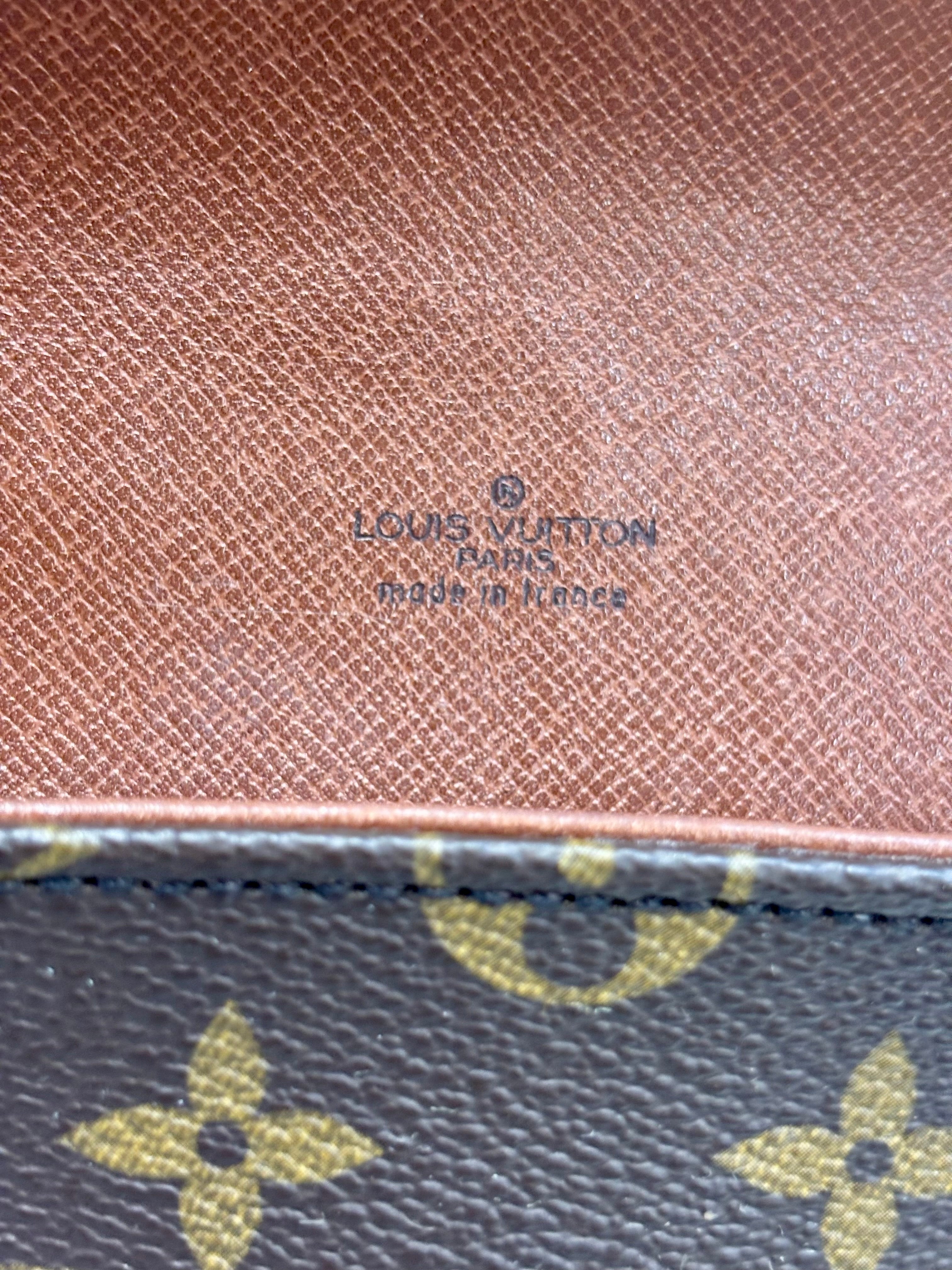 Louis Vuitton Chantilly PM Monogram Crossbody Bag 1988 Vintage Made in France