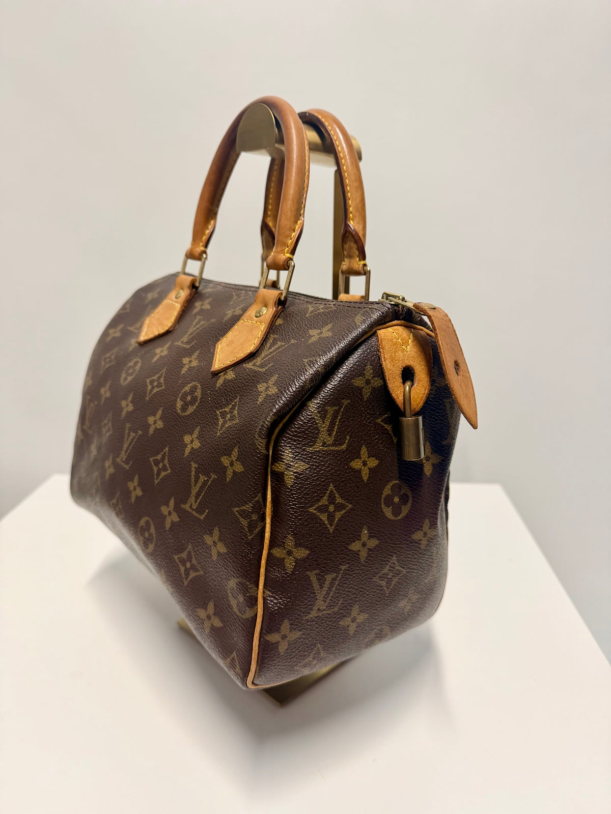 Louis Vuitton Speedy 25 Monogram Vintage 1999 Handbag