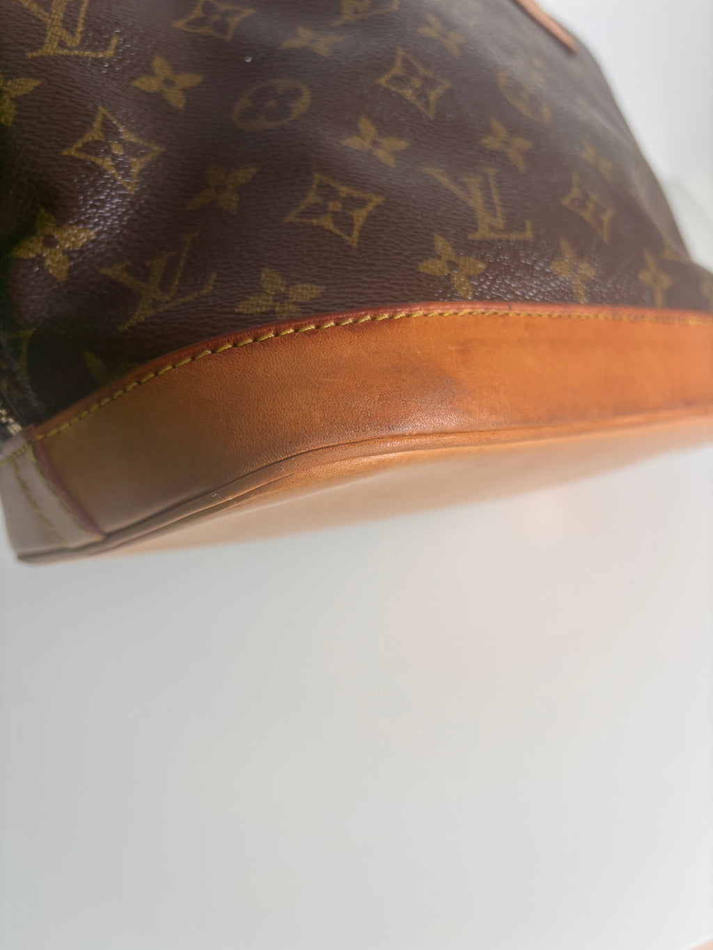 Louis Vuitton Alma PM Monogram Vintage 90s Brown Handbag