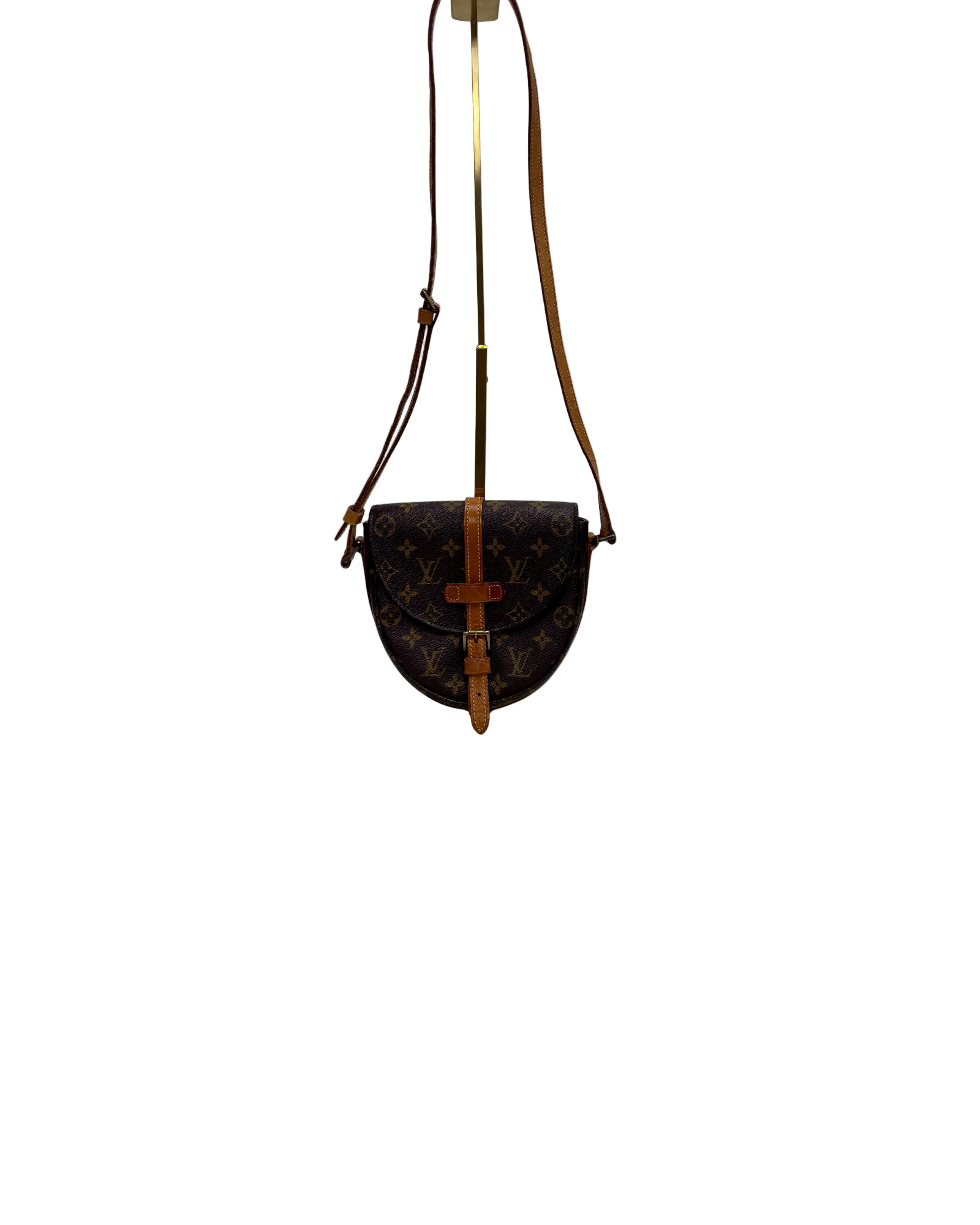 Louis Vuitton Chantilly PM Monogram Crossbody Bag 1988 Vintage Made in France