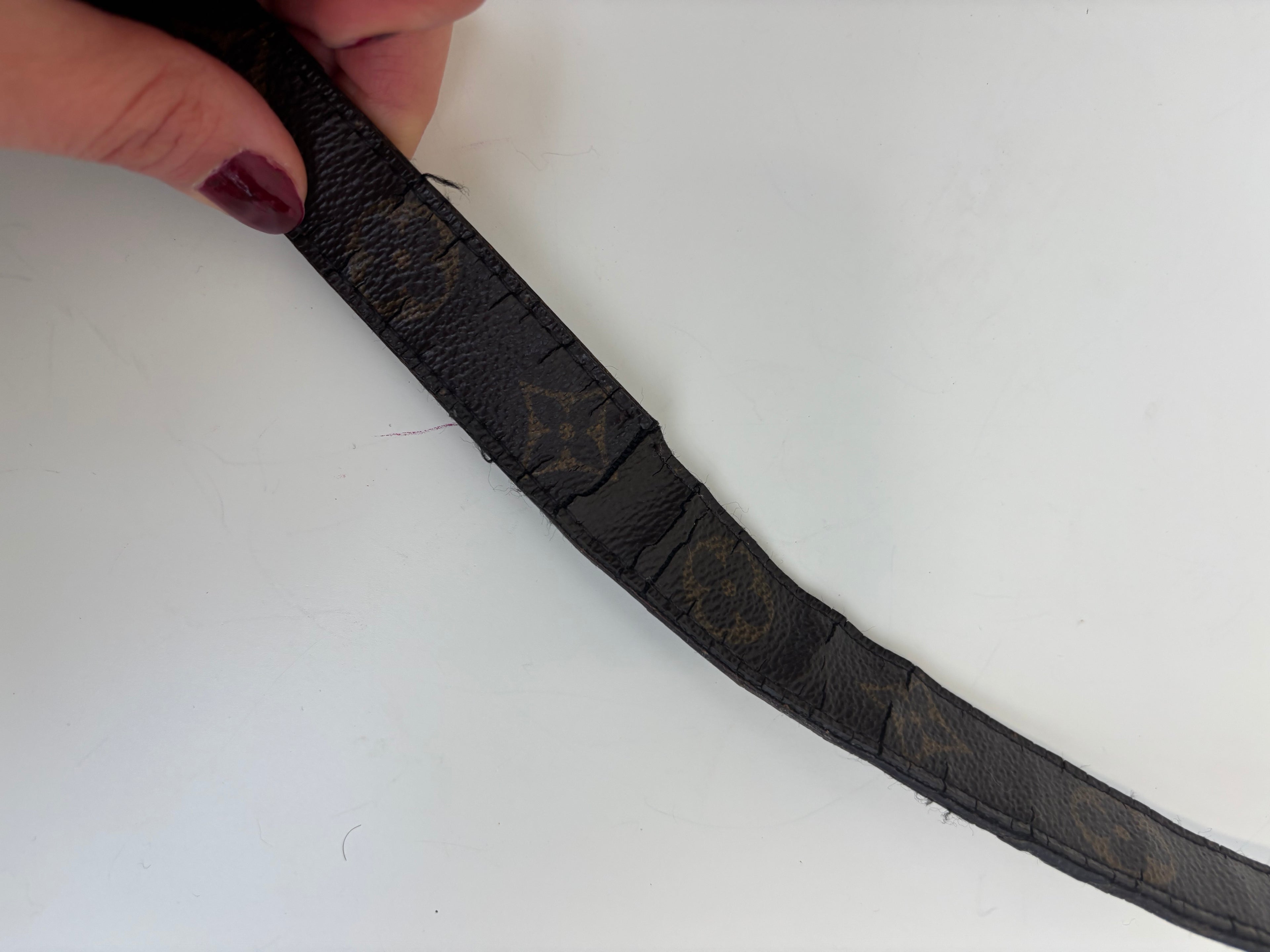 Louis Vuitton Pallas BB Burgundy/ Brown Monogram Crossbody Bag