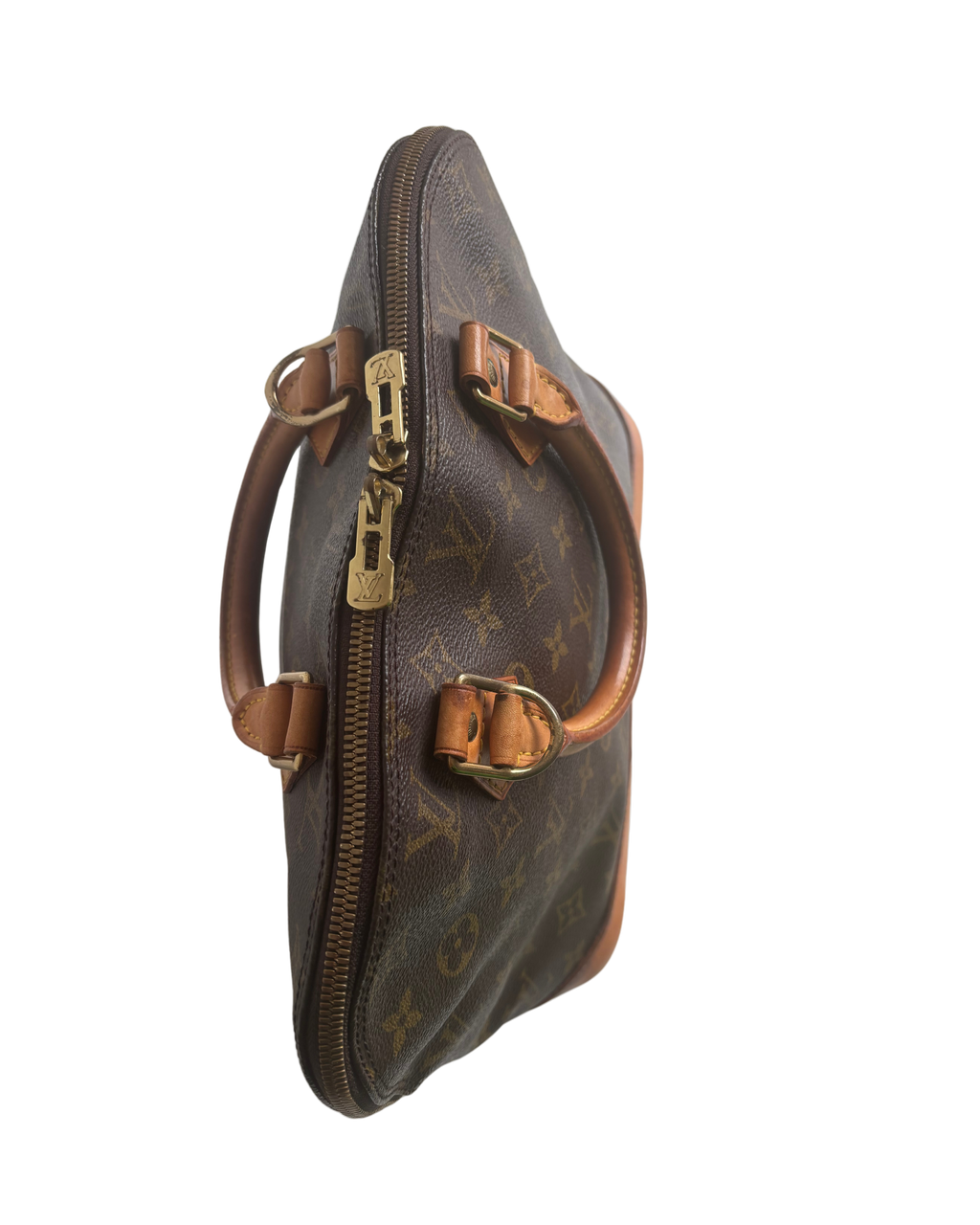 Louis Vuitton Alma PM Monogram Vintage 90s Brown Handbag