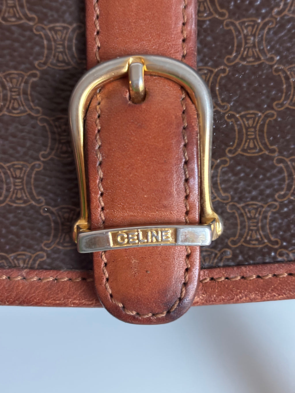 Celine Vintage 90s Brown Crossbodybag