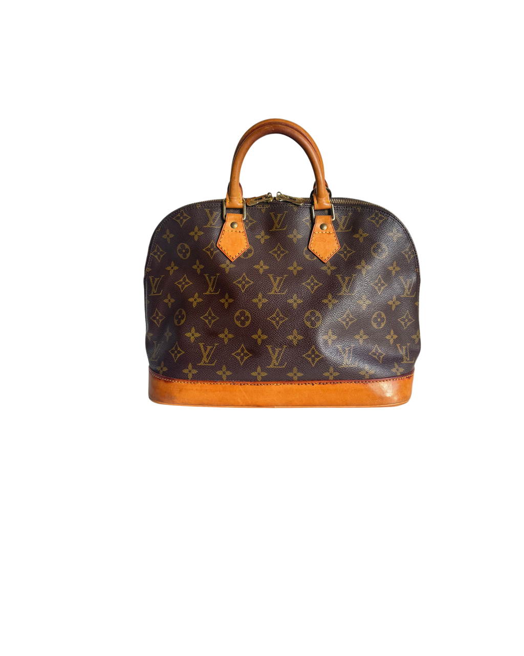 Louis Vuitton Alma PM Monogram Vintage 90s Brown Handbag