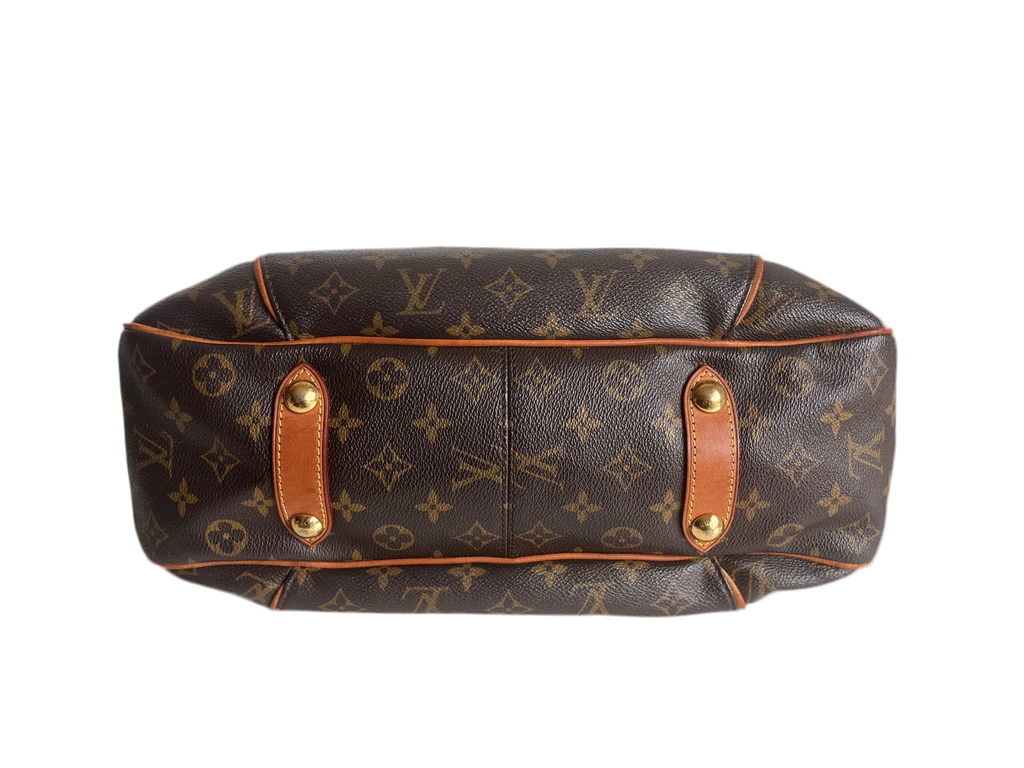 Louis Vuitton Galliera Monogram PM Brown Shoulder Bag