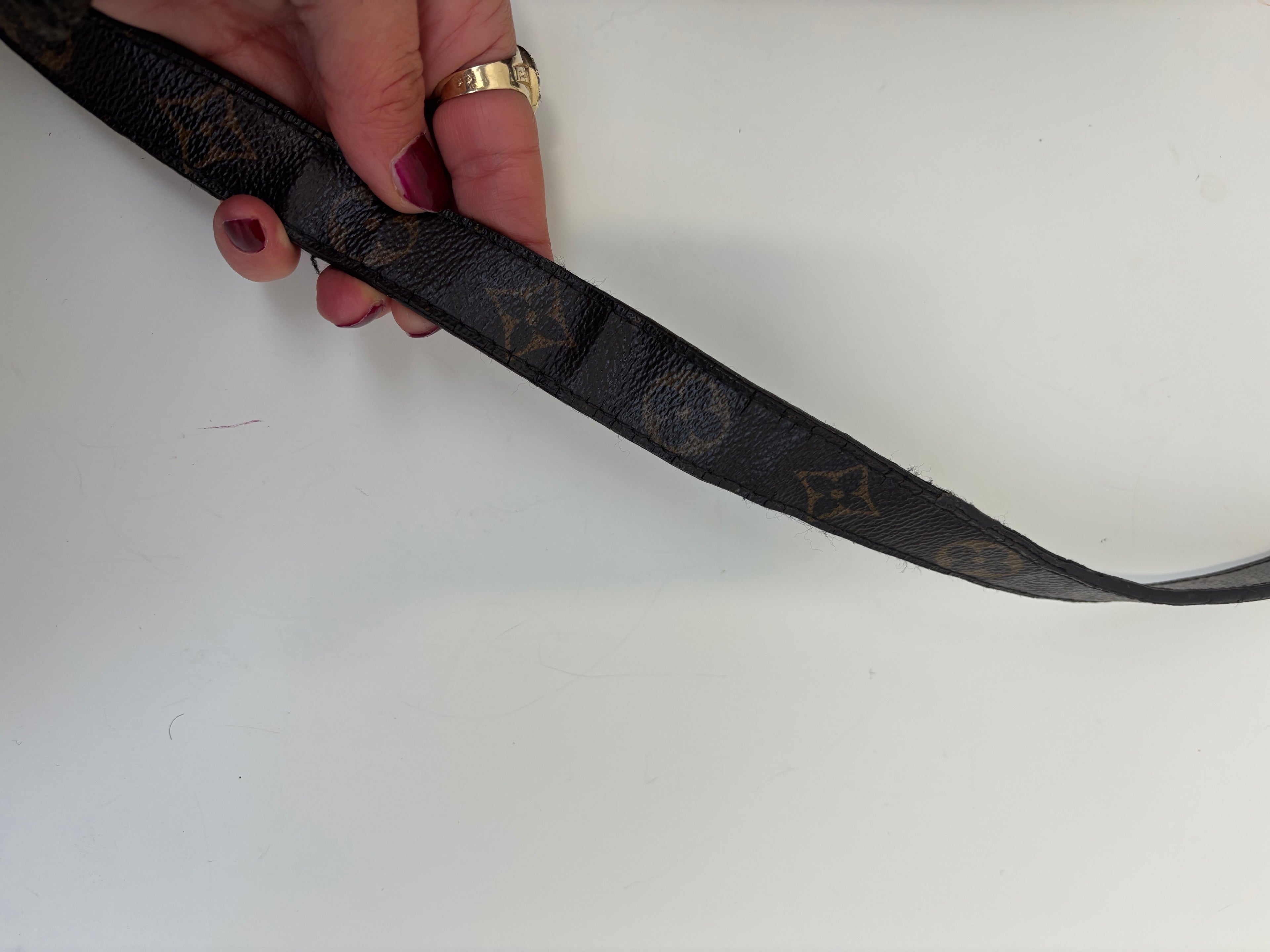 Louis Vuitton Pallas BB Burgundy/ Brown Monogram Crossbody Bag