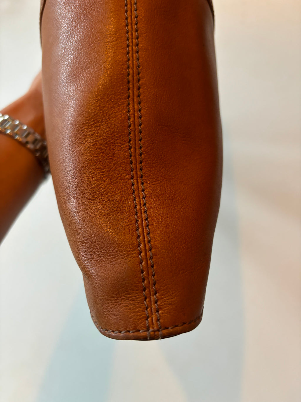 Fendi Vintage 90’s Brown Leather Handbag