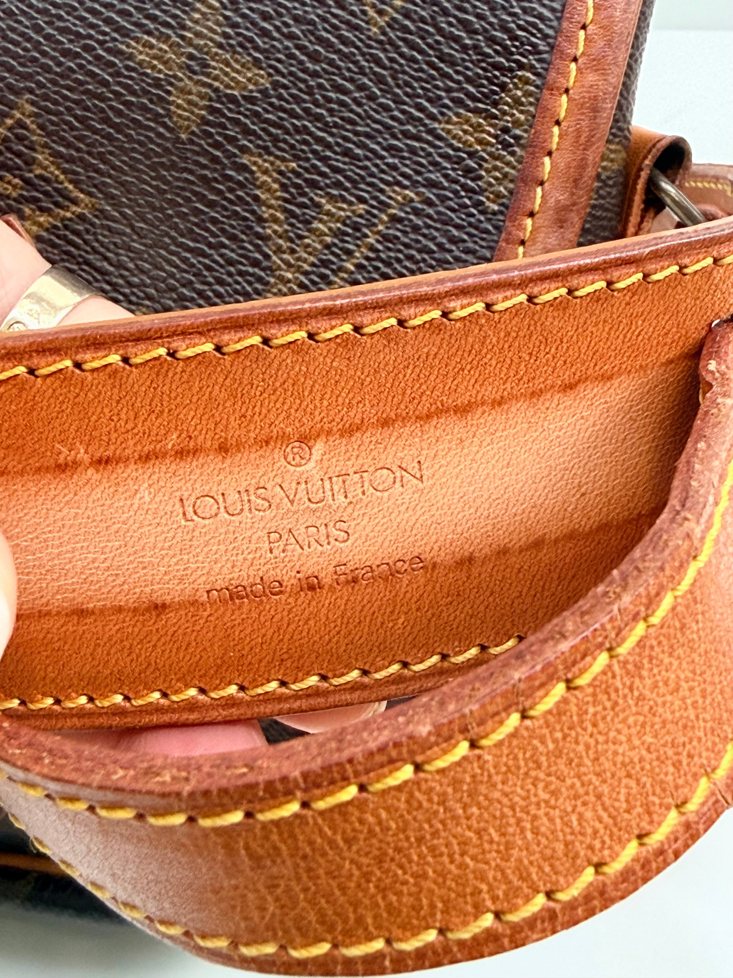 Louis Vuitton Gibecière MM Brown Monogram Crossbody Bag