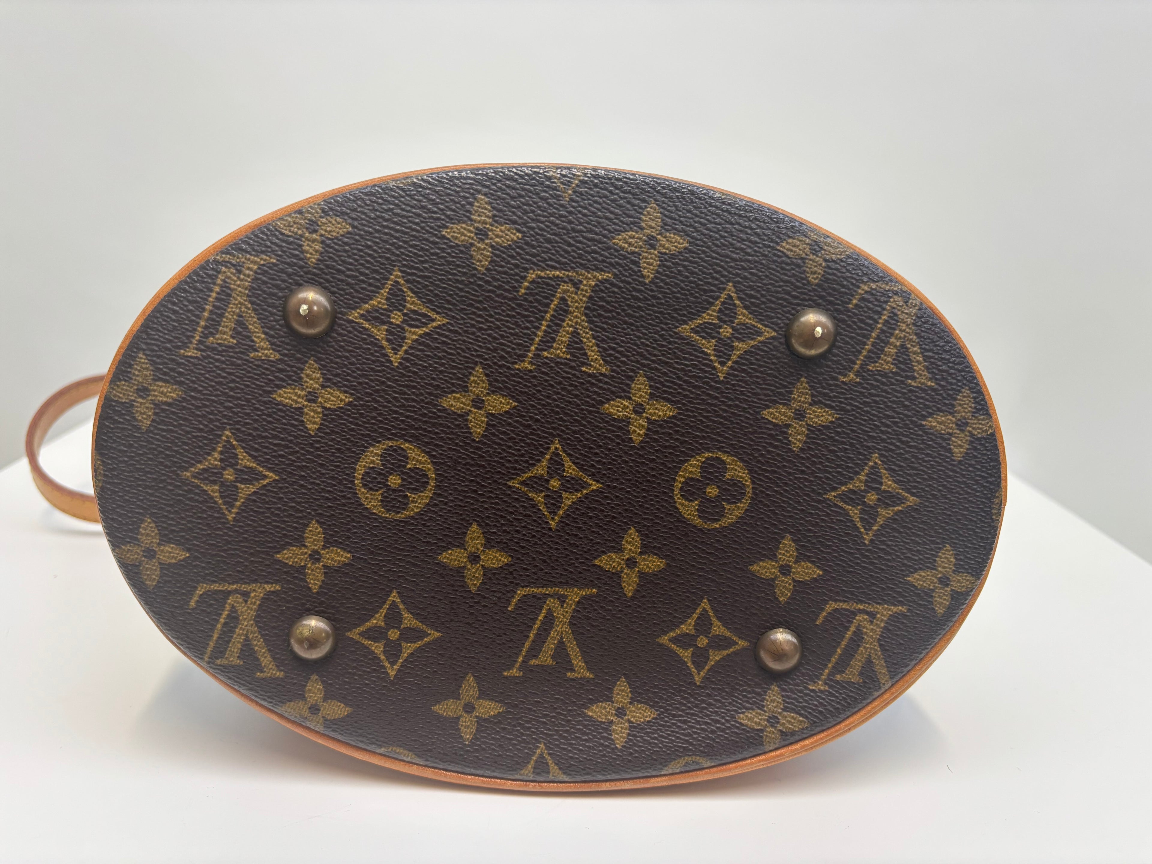 Louis Vuitton Tote Bag Bucket PM Brown Monogram