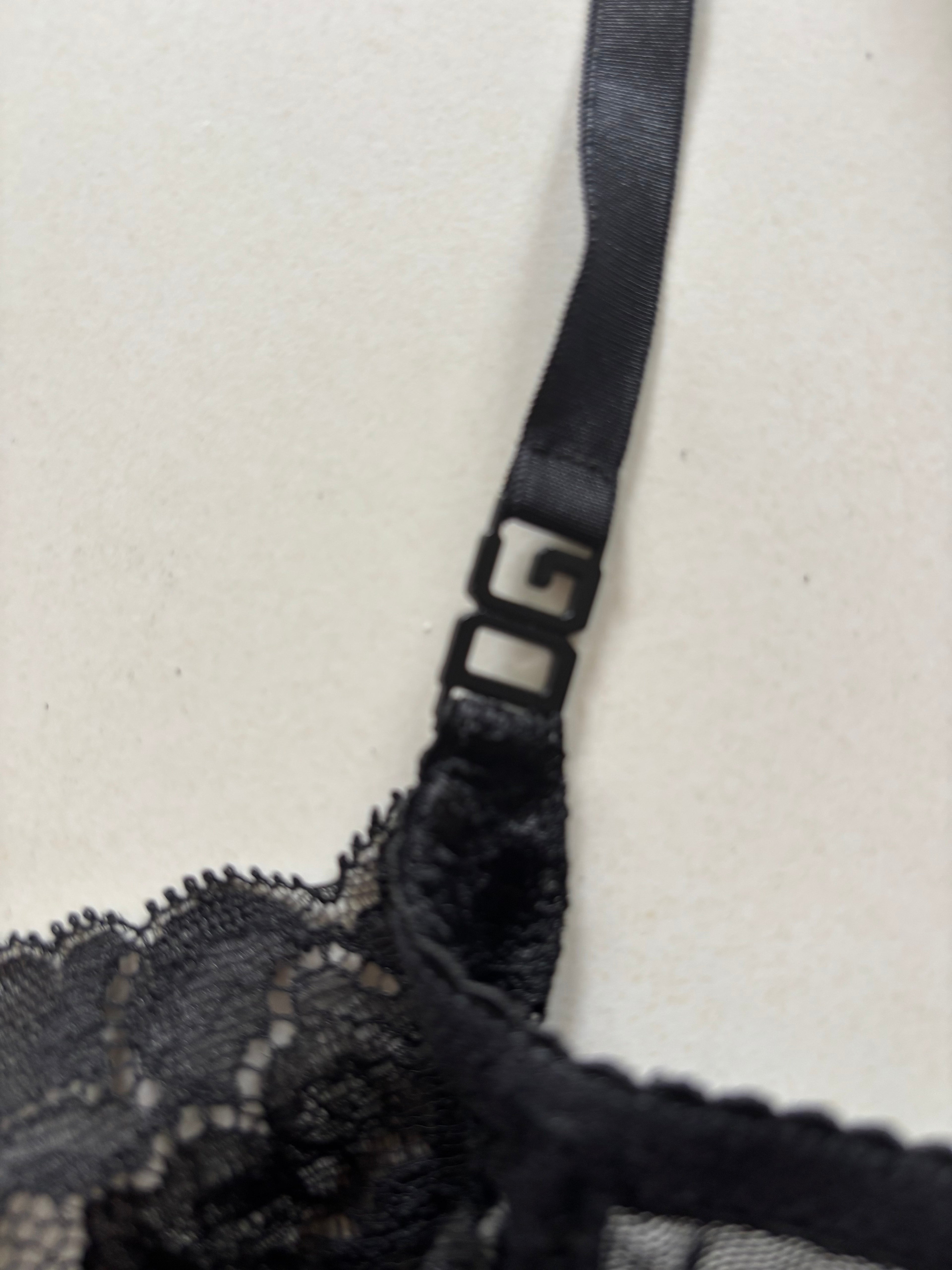 Dolce & Gabbana Black Corset Top – Size EU S (Cup B/C)