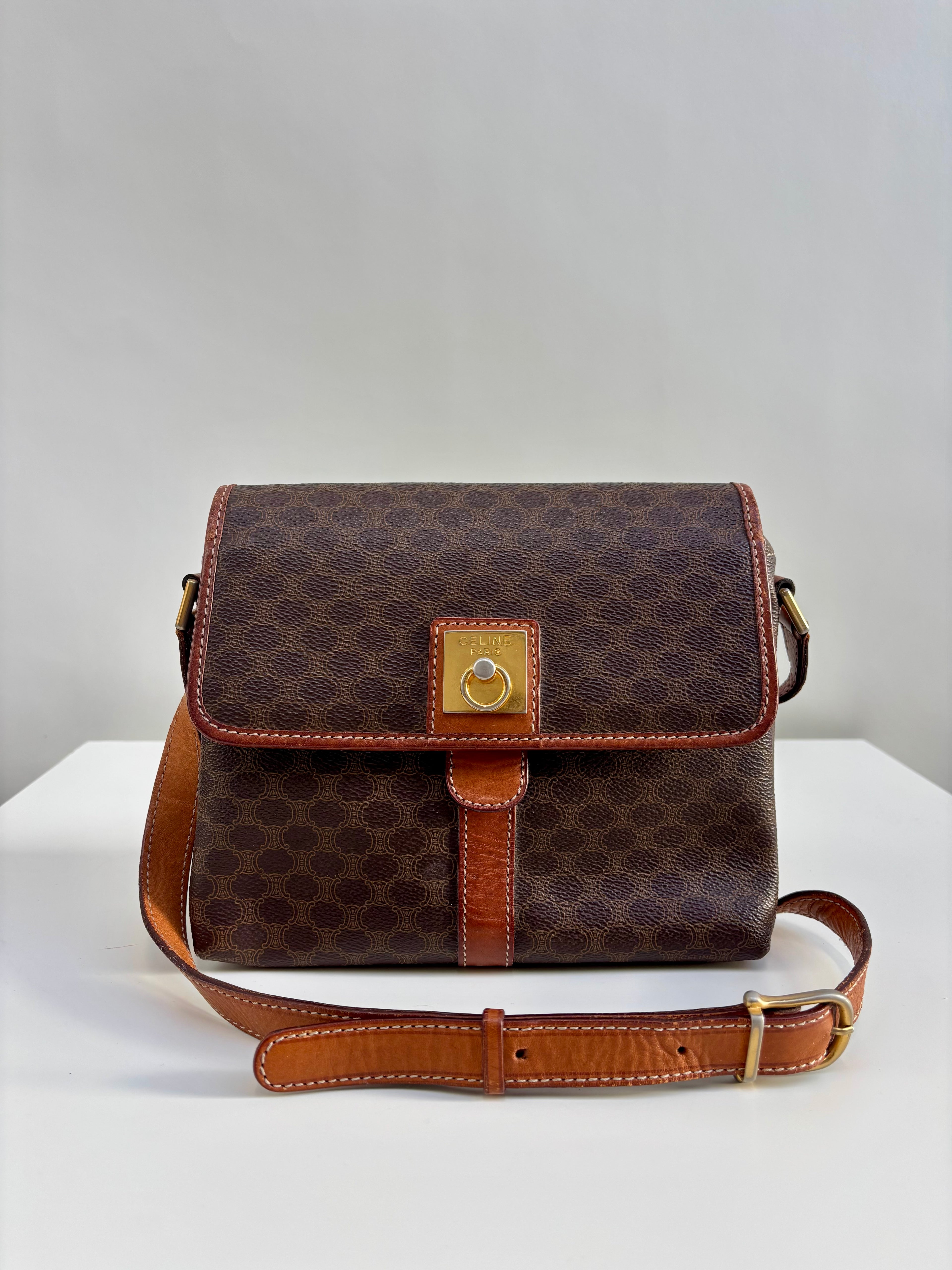 Celine Vintage 90’s Brown Crossbodybag