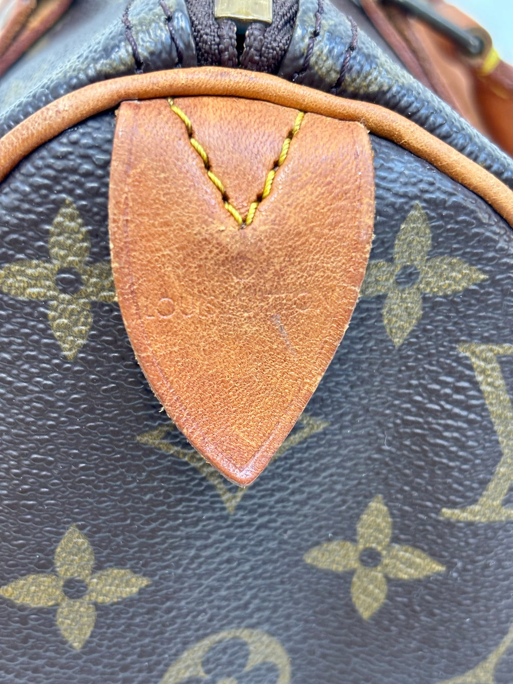 Louis Vuitton Speedy 25 Monogram 1990 Made in France Timeless Vintage Classic