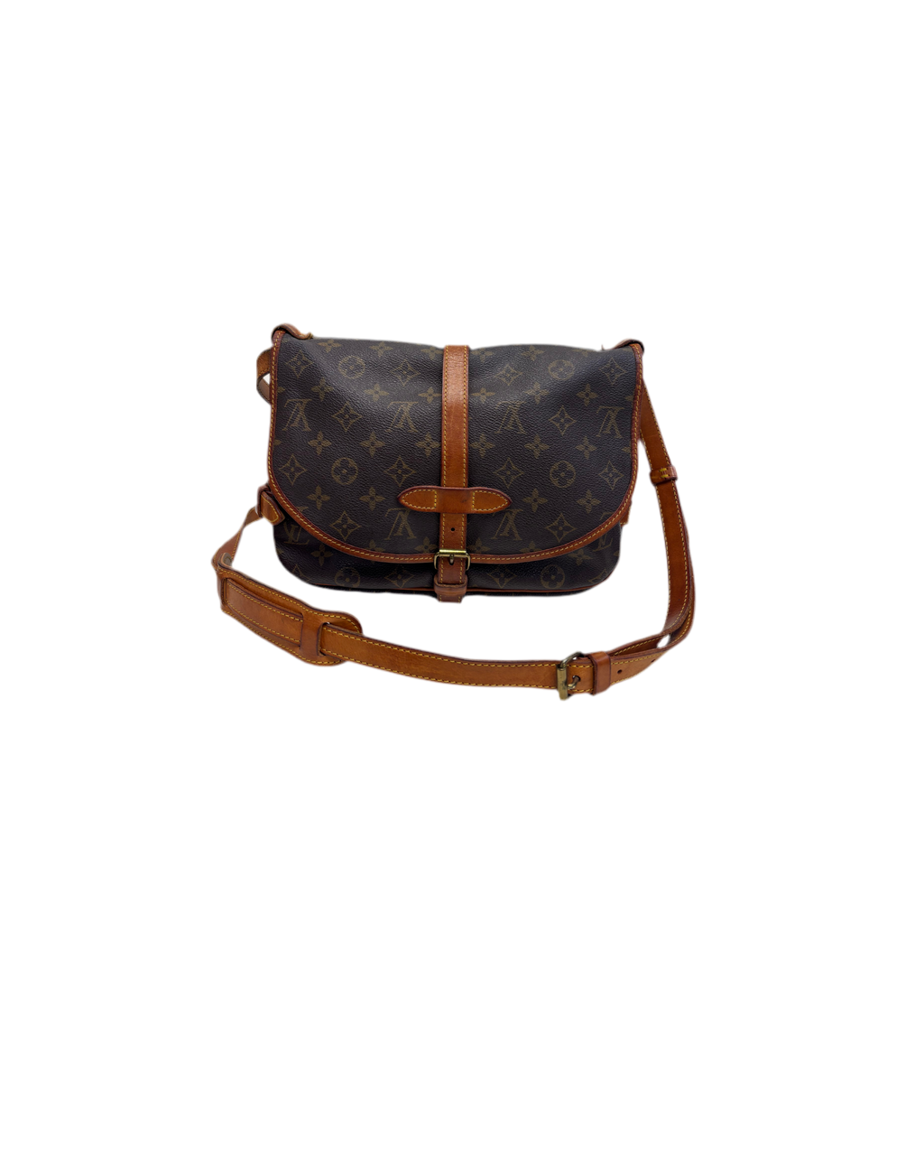 Louis Vuitton Saumur 30 Brown Monogram Crossbody Bag