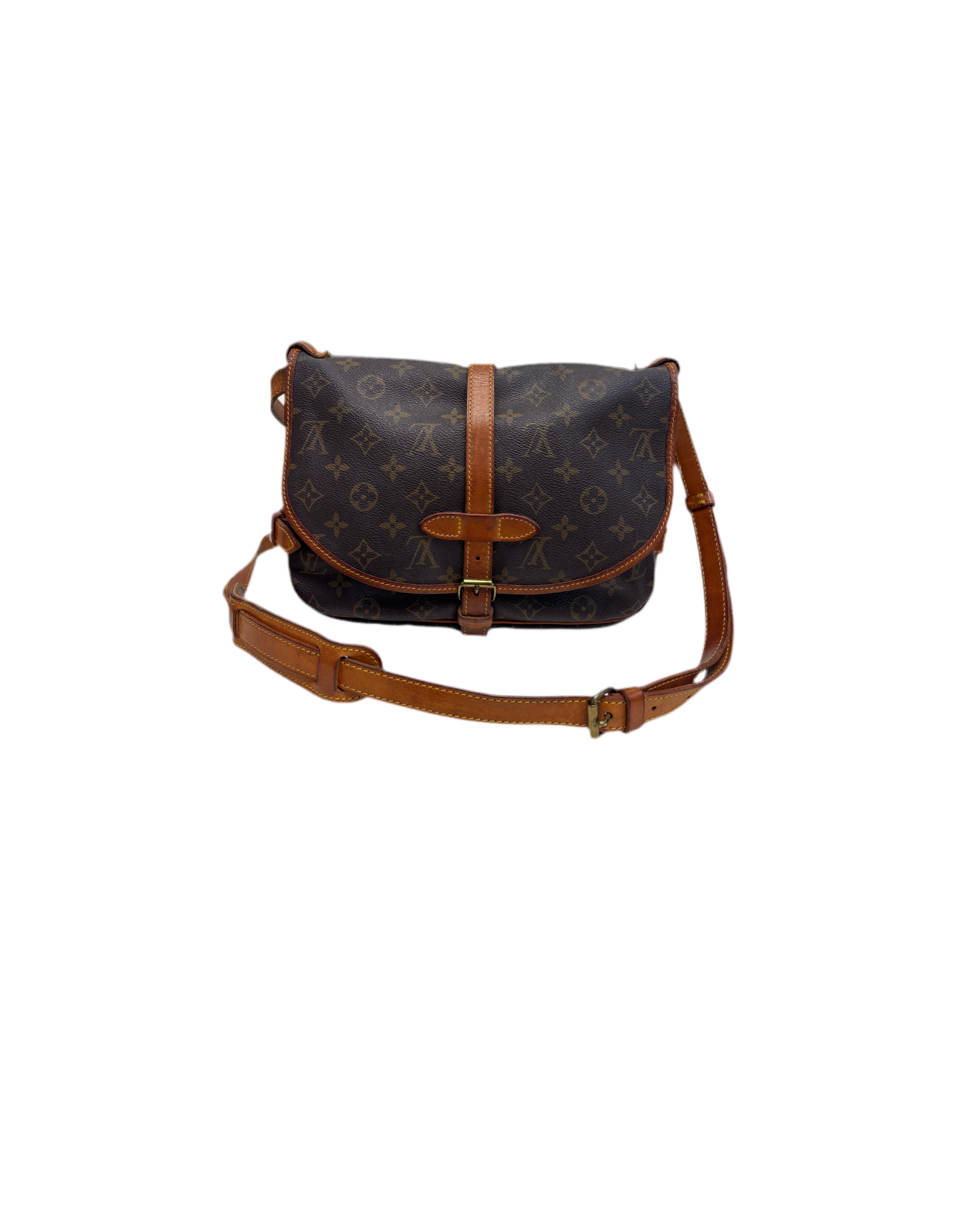 Louis Vuitton Saumur 30 Brown Monogram Crossbody Bag