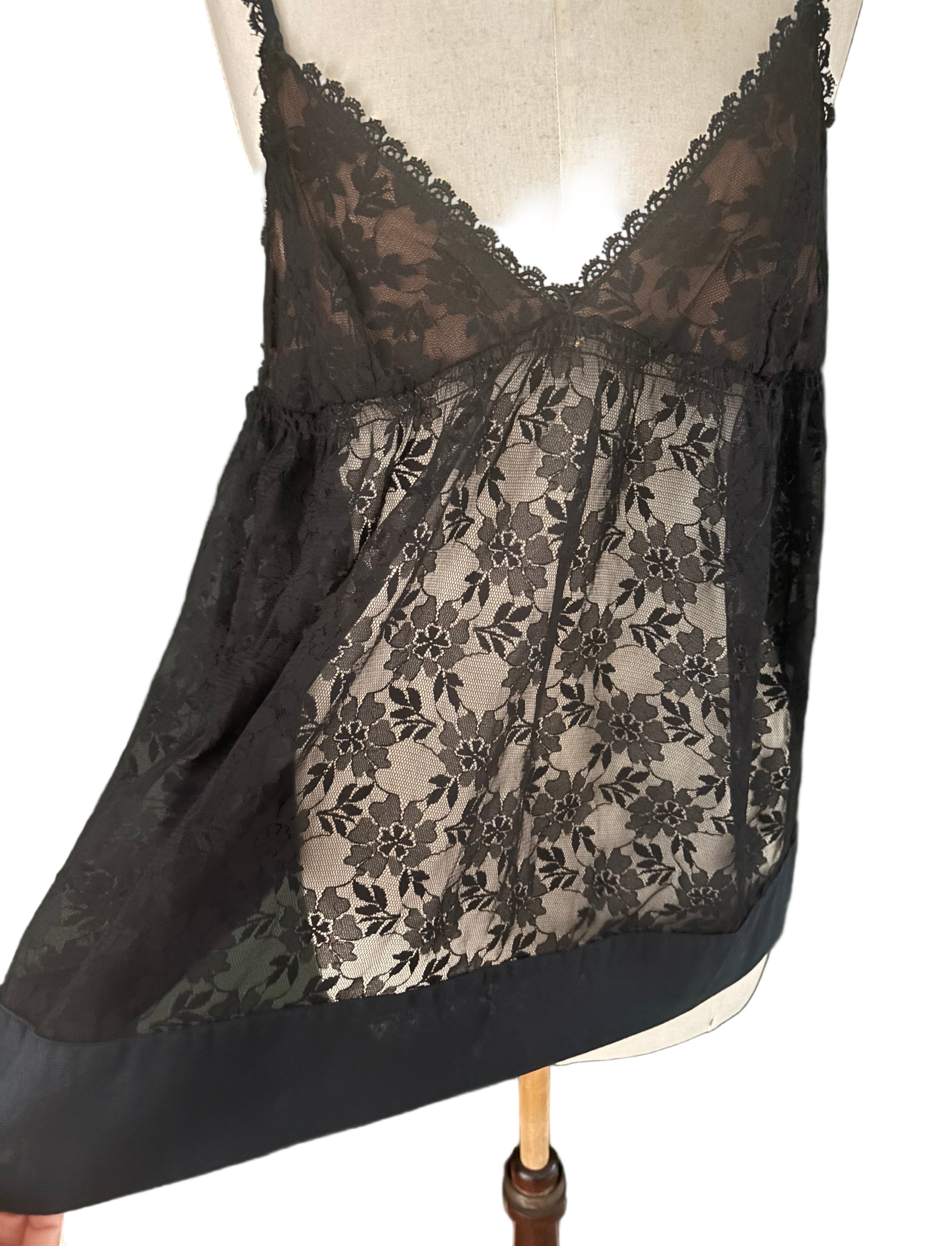 Dolce & Gabbana Black Lace Top – Size IT 44 / EU 38–40