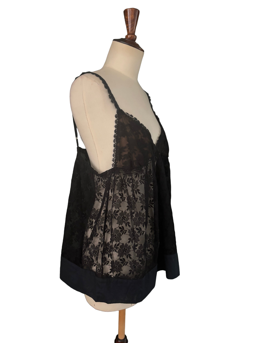 Dolce & Gabbana Black Lace Top – Size IT 44 / EU 38–40