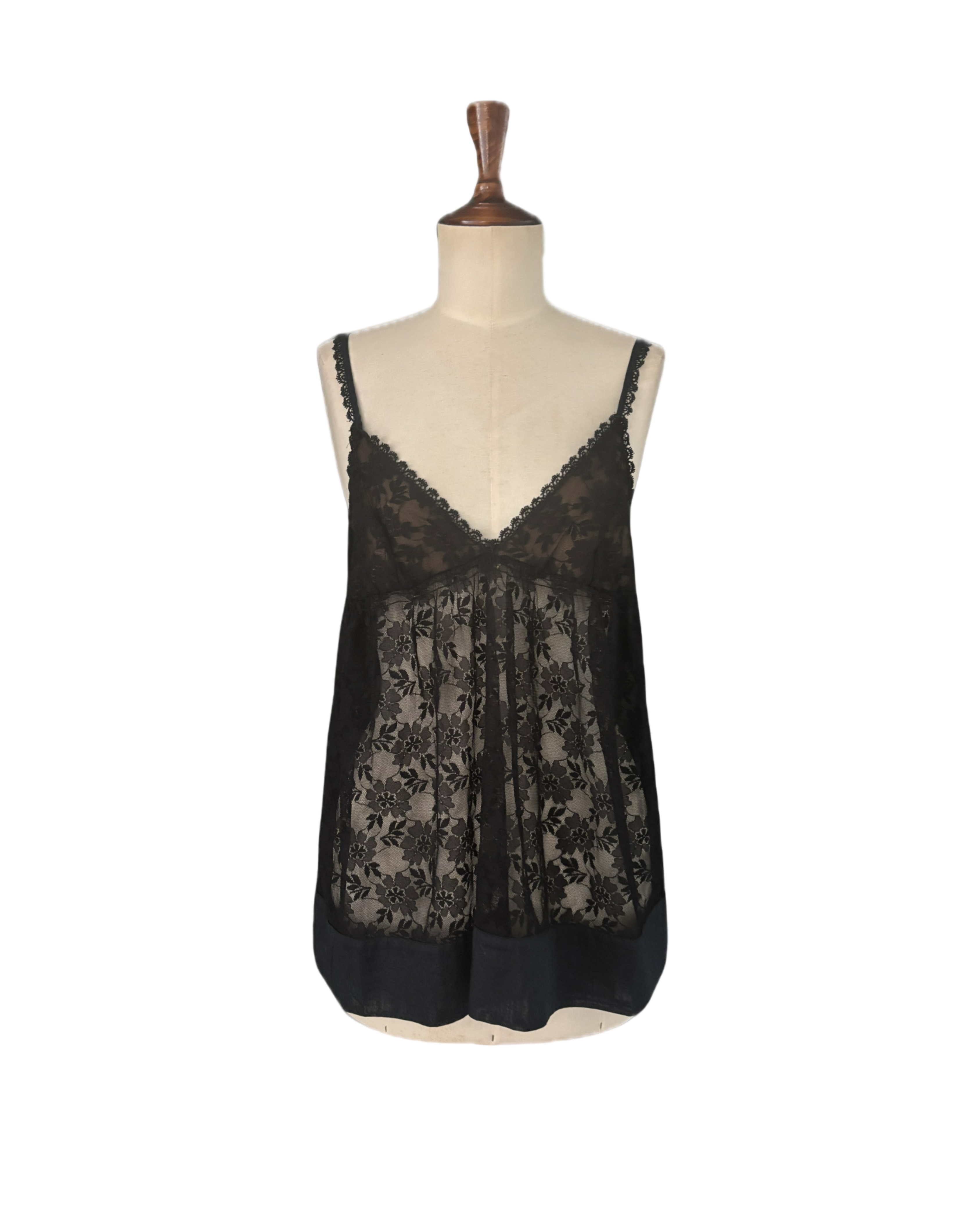 Dolce & Gabbana Black Lace Top – Size IT 44 / EU 38–40