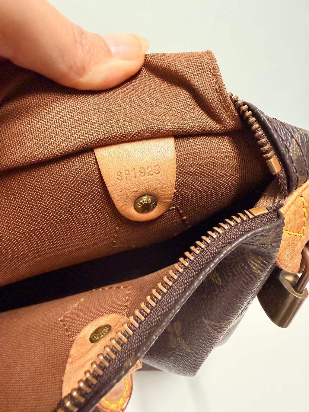 Louis Vuitton Speedy 25 Monogram Vintage 1999 Handbag