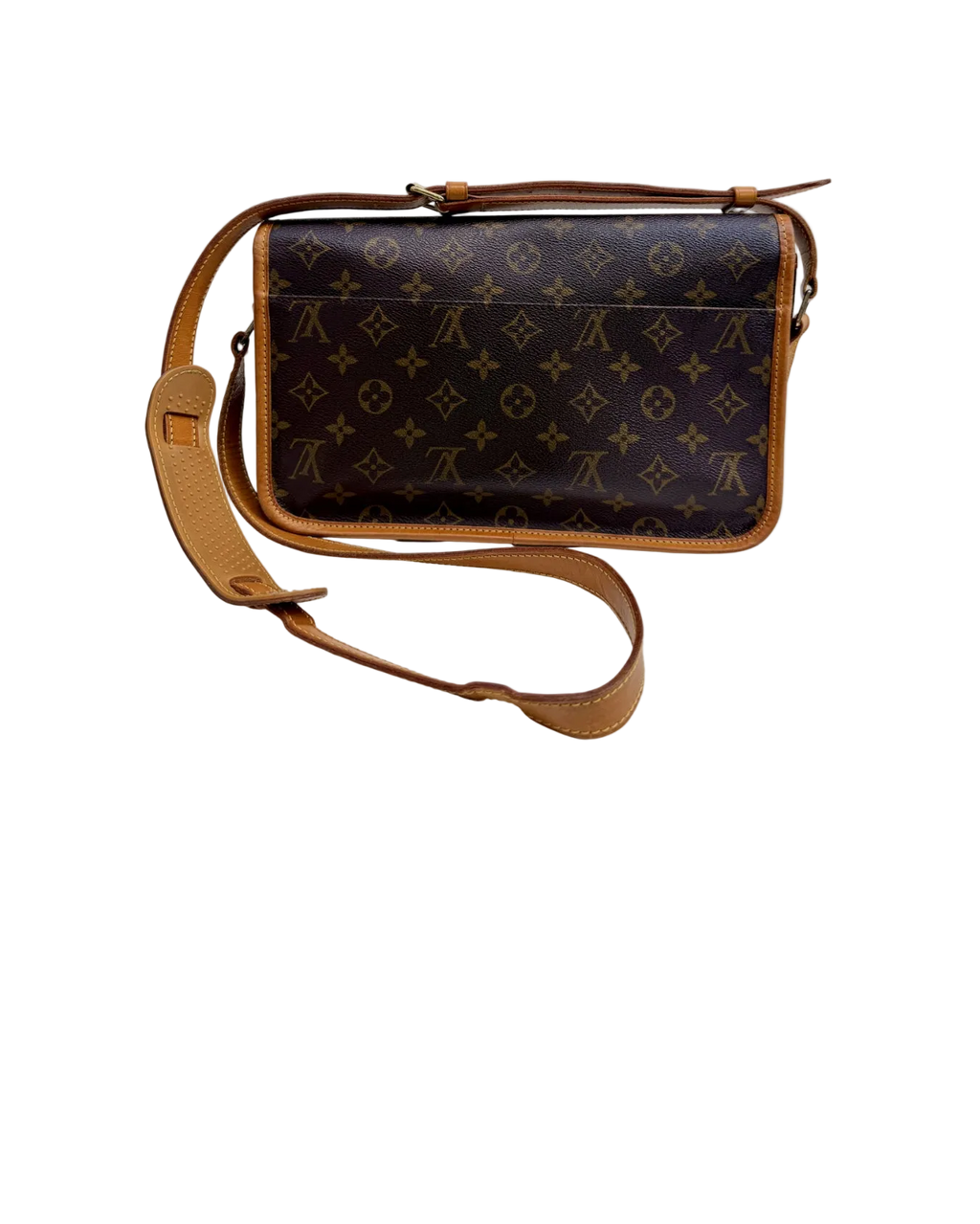 Louis Vuitton Gibecière MM Brown Monogram Crossbody Bag