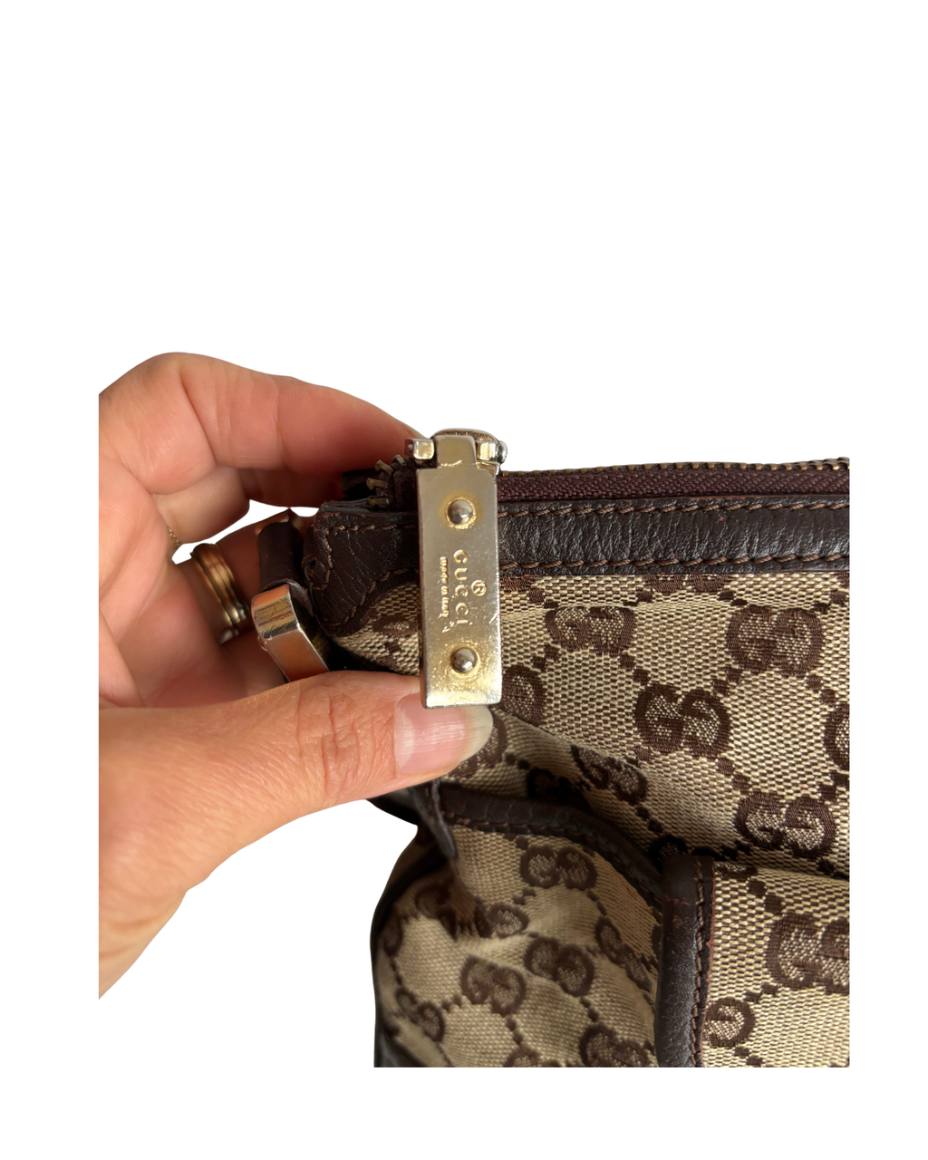 Gucci Vintage 90s Brown Crossbodybag