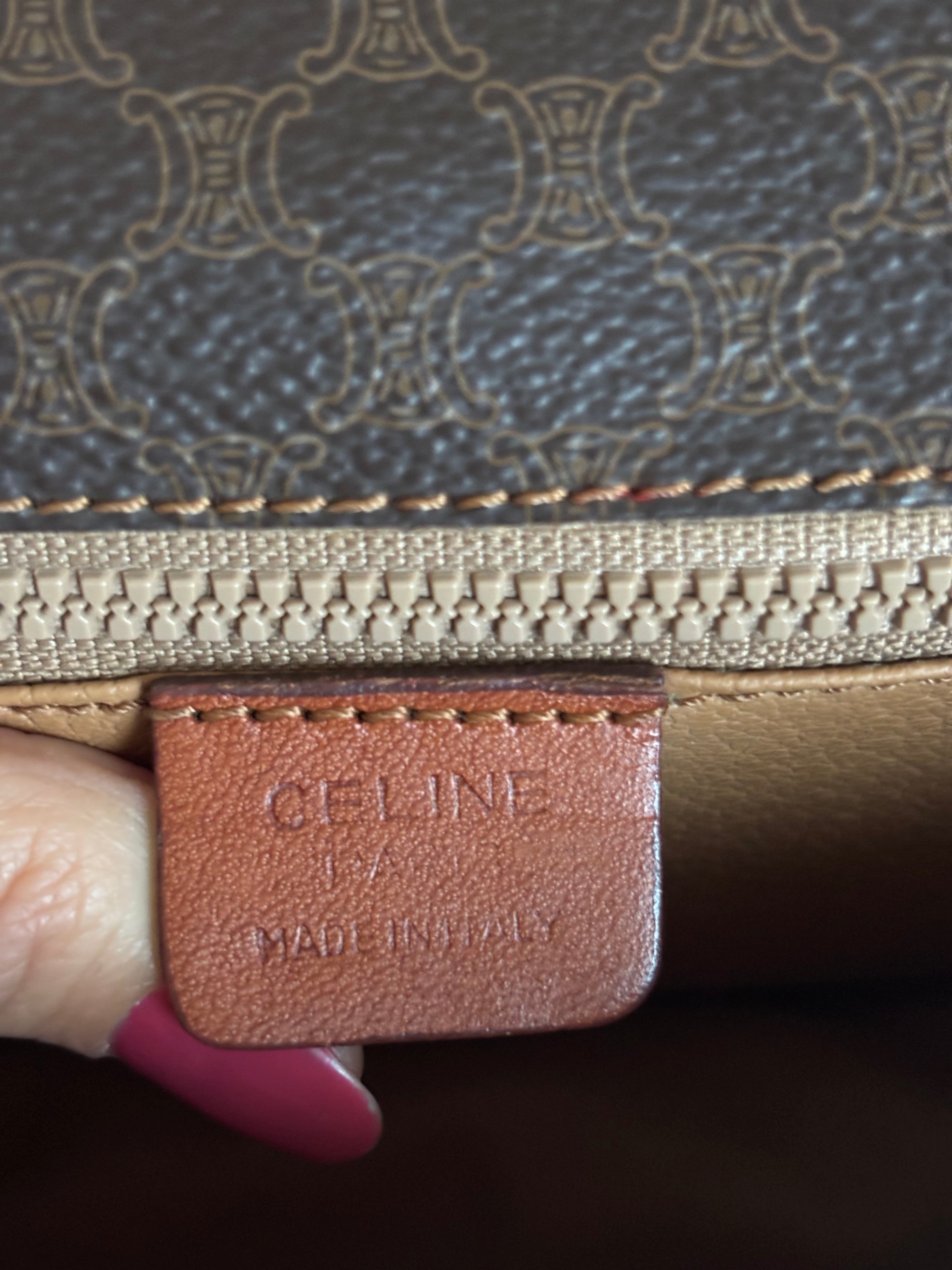 Celine Vintage 90s Brown Crossbodybag