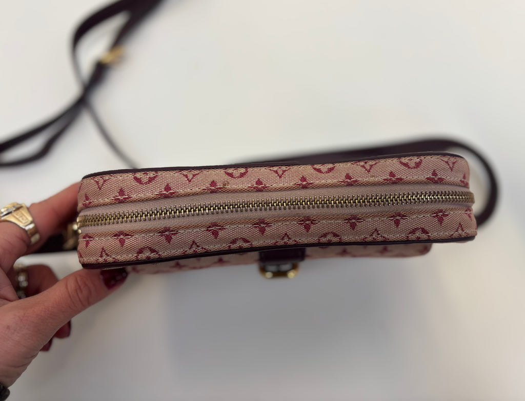 Louis Vuitton Juliette MM Bordeaux Monogram Crossbody Bag