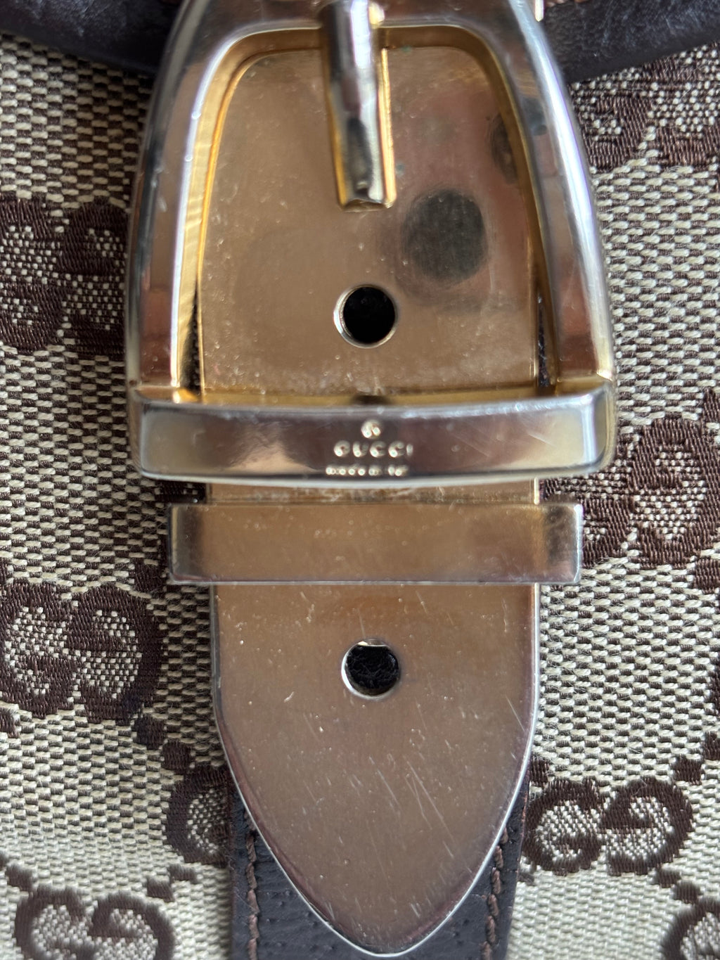 Gucci Vintage 90s Brown Crossbodybag