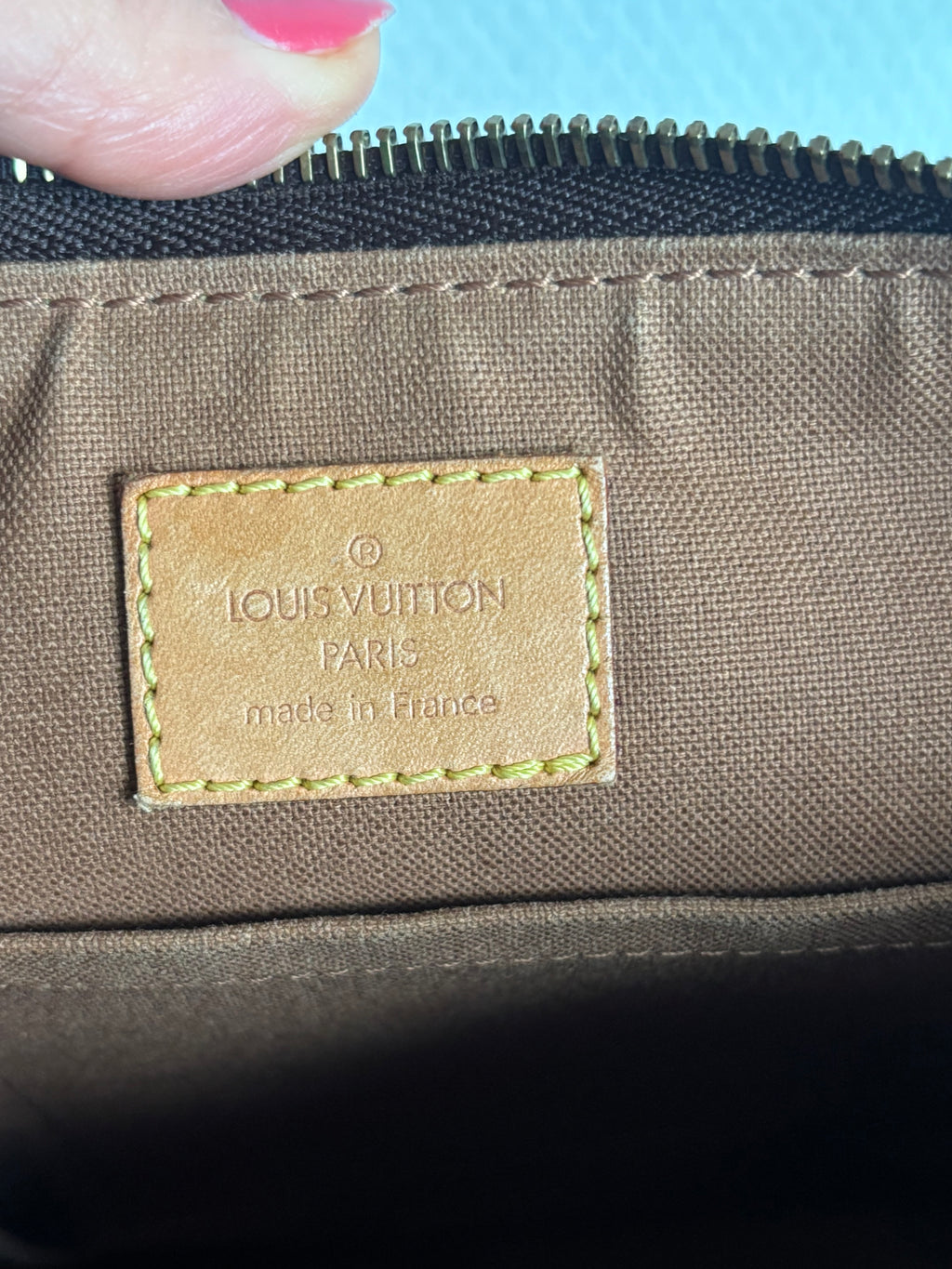 Louis Vuitton Tulum GM Monogram Brown Shoulder Bag