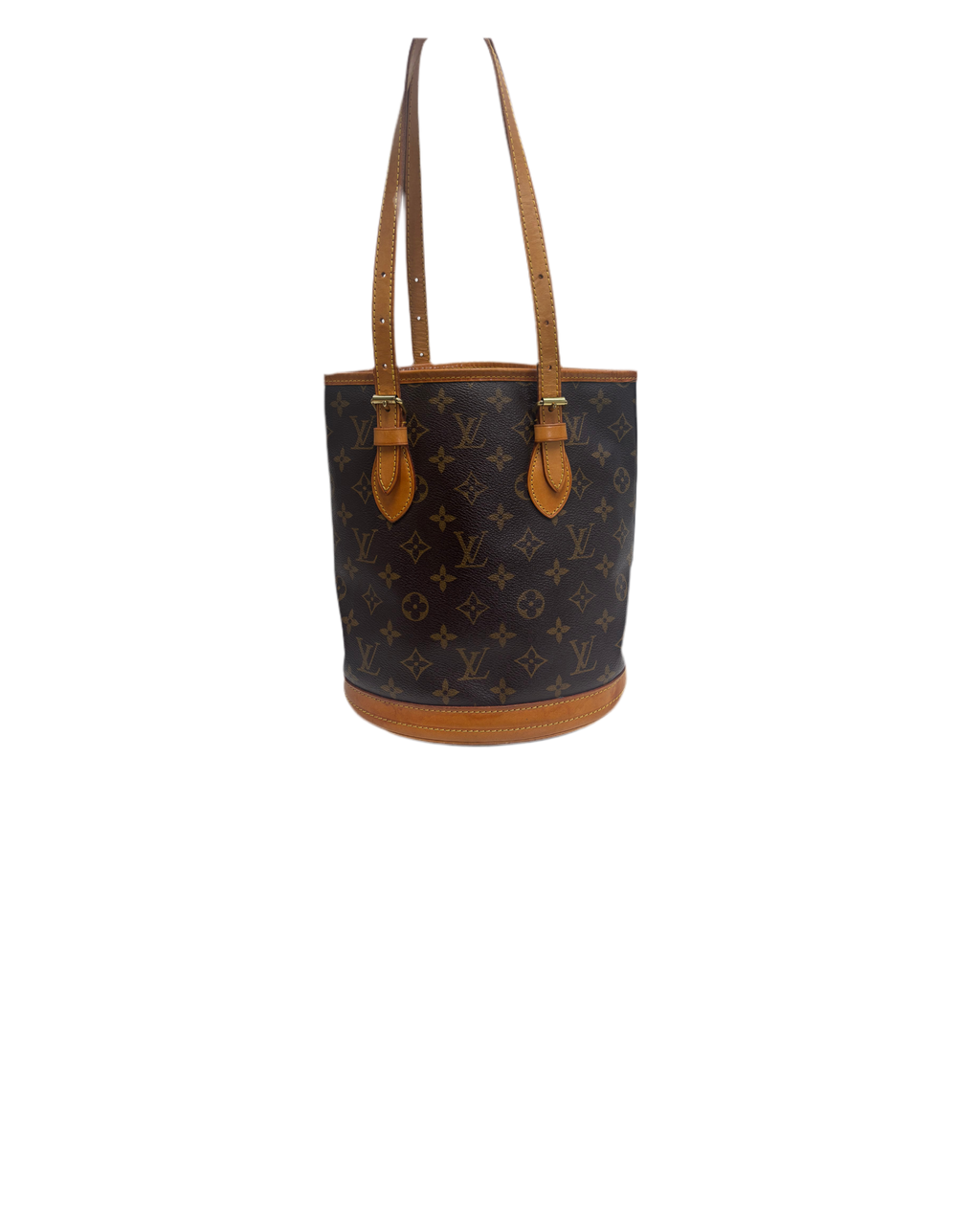 Louis Vuitton Tote Bag Bucket PM Brown Monogram
