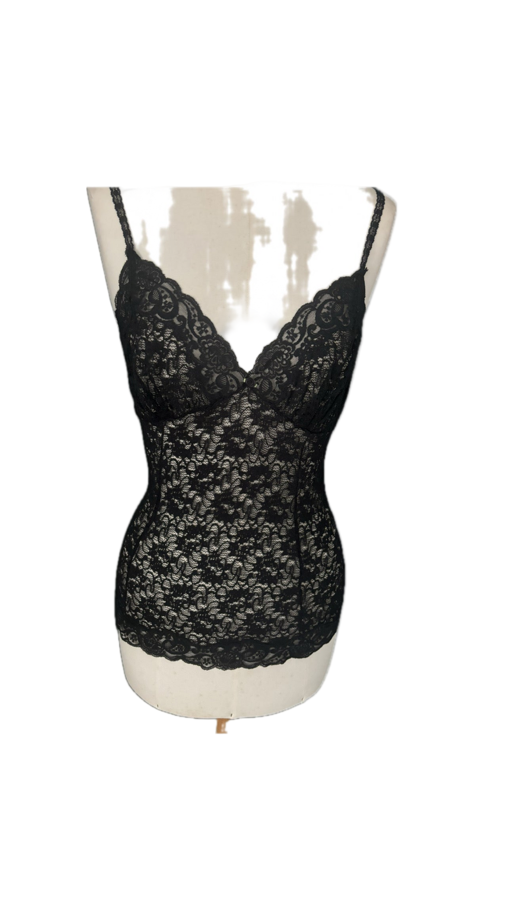 Dolce & Gabbana Vintage 90s Black Lace Top – Size IT 42 (EU M)