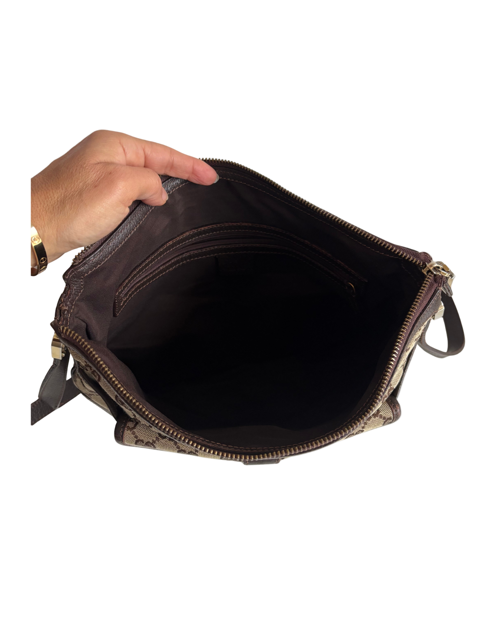 Gucci Vintage 90s Brown Crossbodybag