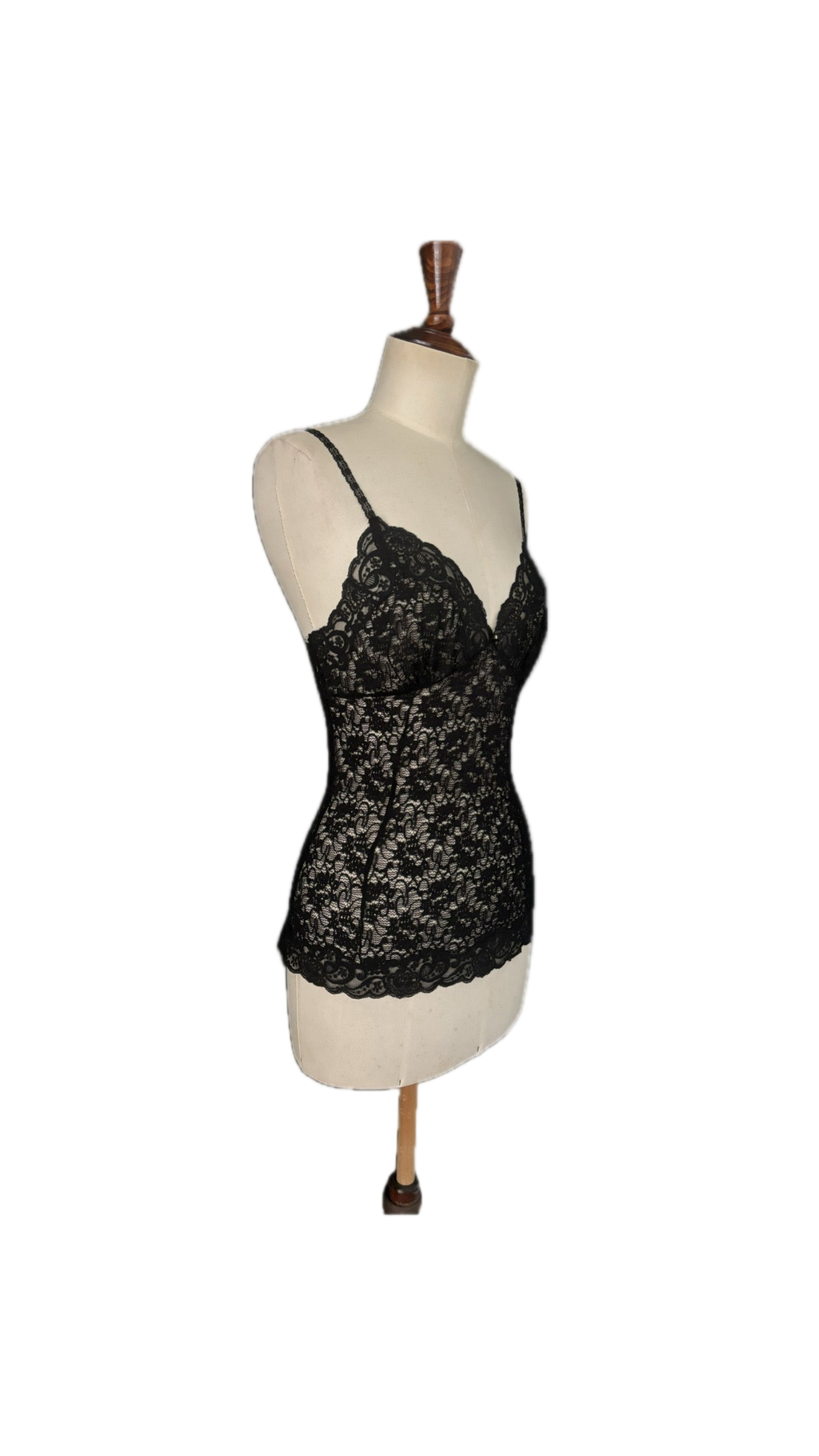 Dolce & Gabbana Vintage 90s Black Lace Top – Size IT 42 (EU M)