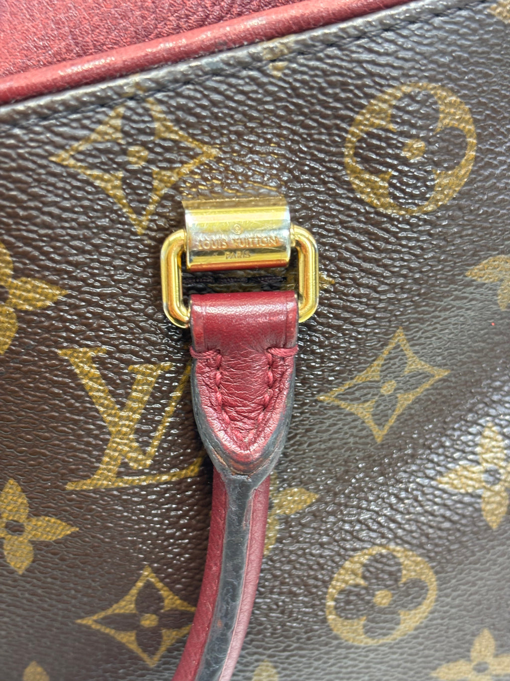 Louis Vuitton Pallas BB Burgundy/ Brown Monogram Crossbody Bag