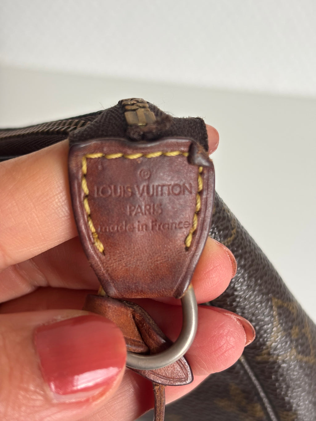 Louis Vuitton Pochette Accessoires Monogram Canvas Handbag