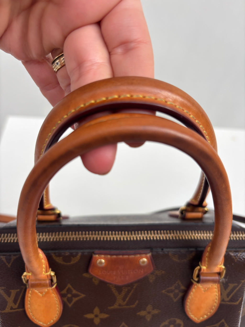 Louis Vuitton Turenne PM Monogram Shoulder Bag 2016 Made in France