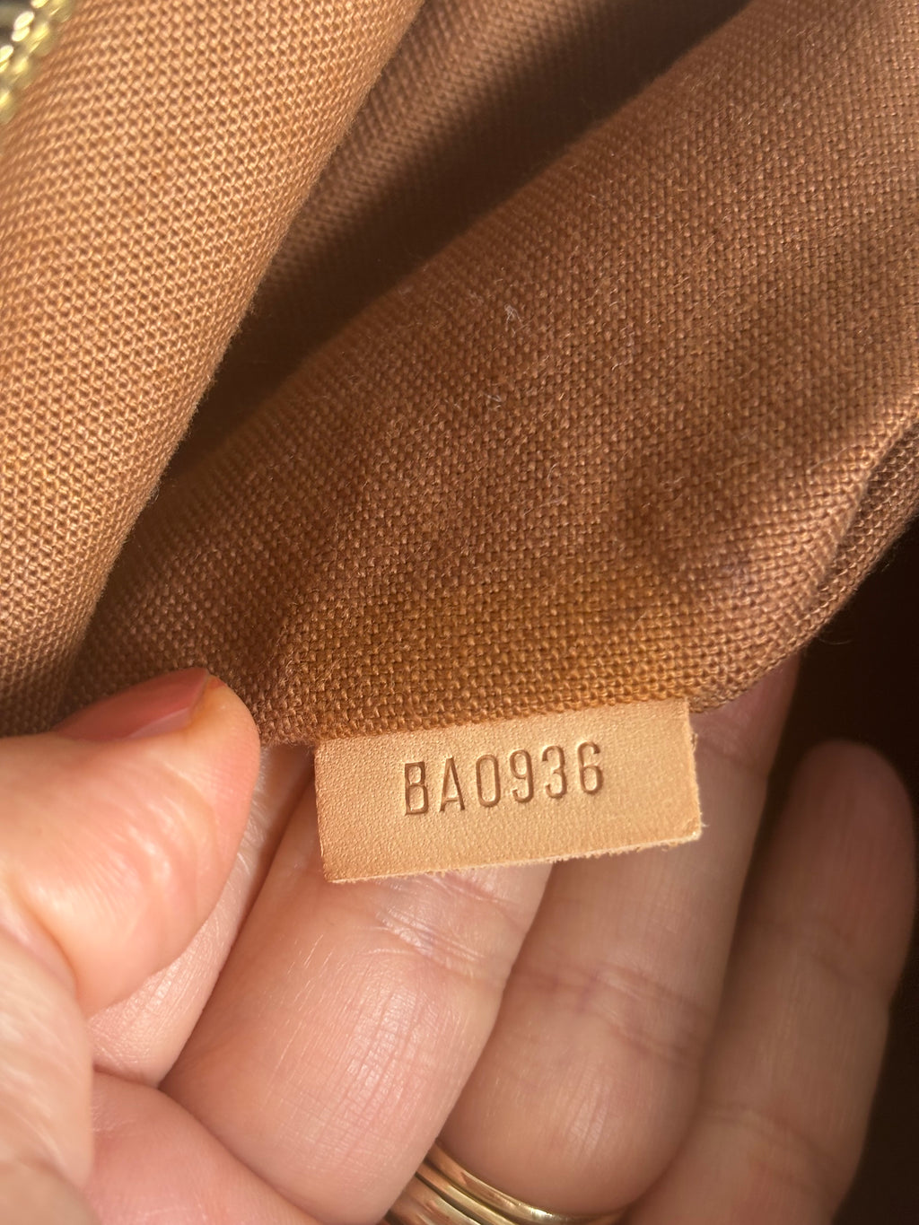 Louis Vuitton Alma PM Monogram Vintage 90s Brown Handbag