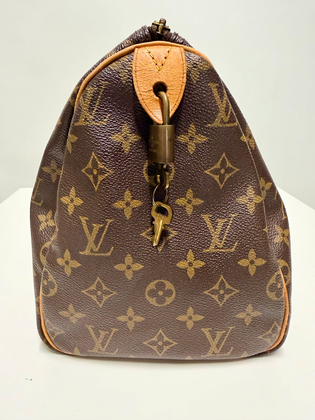 Louis Vuitton Speedy 30 Monogram Vintage 1991 Handbag