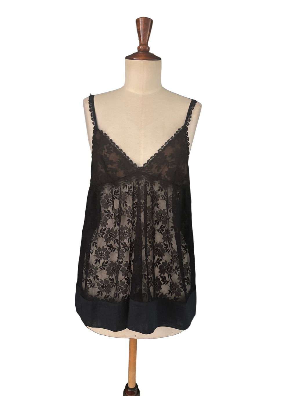 Dolce & Gabbana Black Lace Top – Size IT 44 / EU 38–40