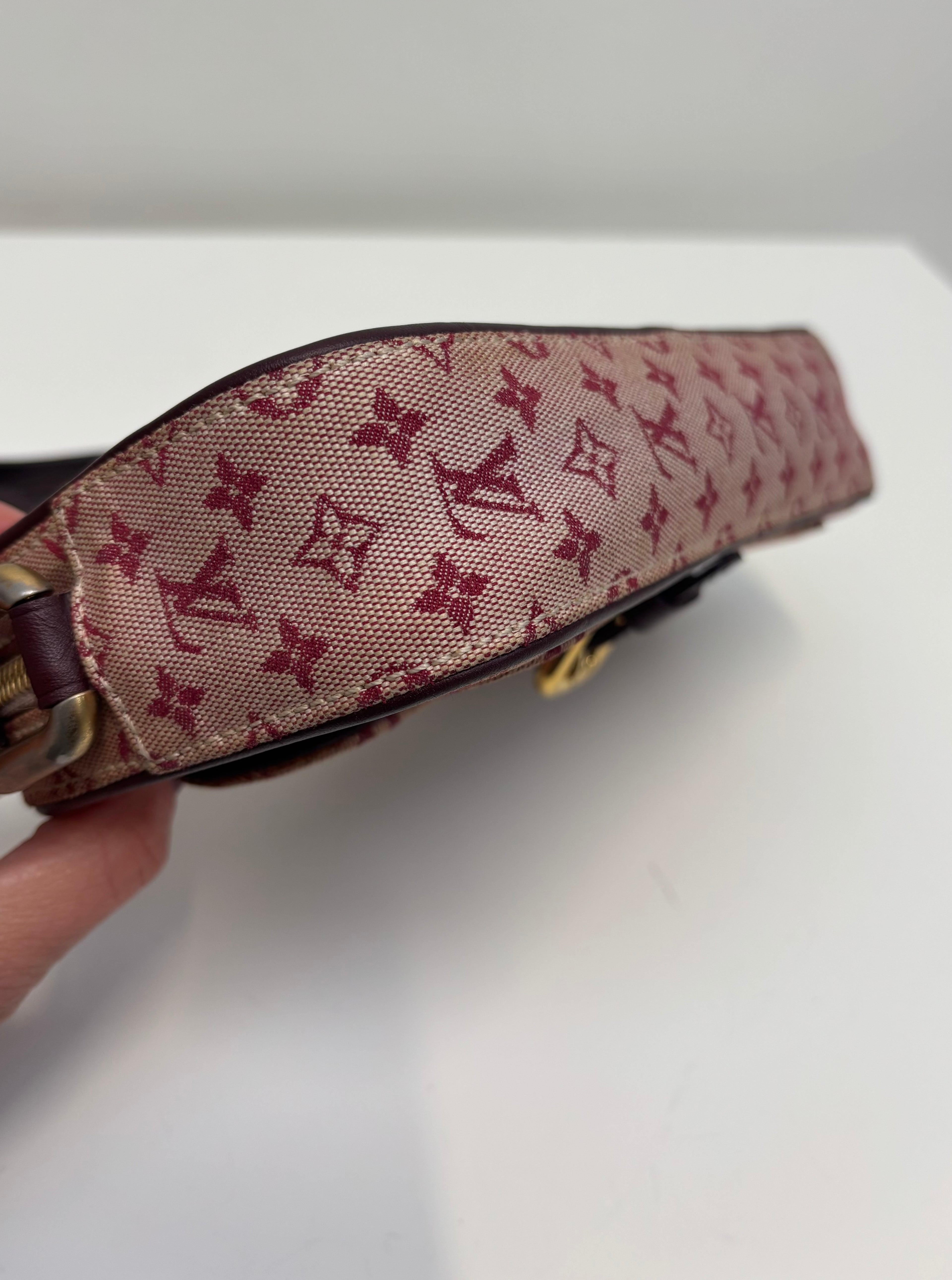 Louis Vuitton Juliette MM Bordeaux Monogram Crossbody Bag