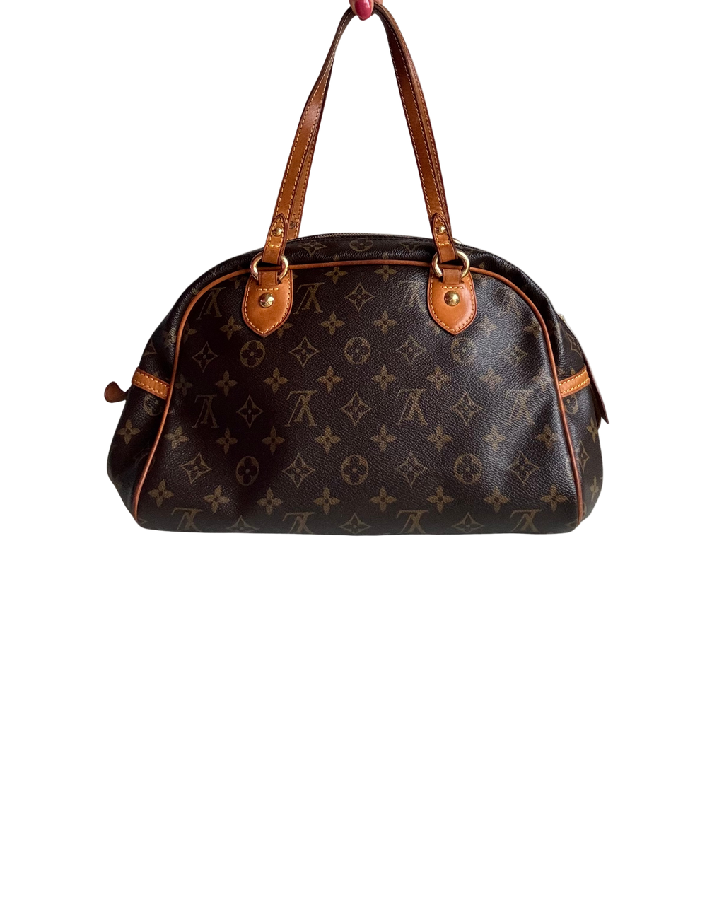 Louis Vuitton Montorgueil PM Monogame Brown Shoulder Bag