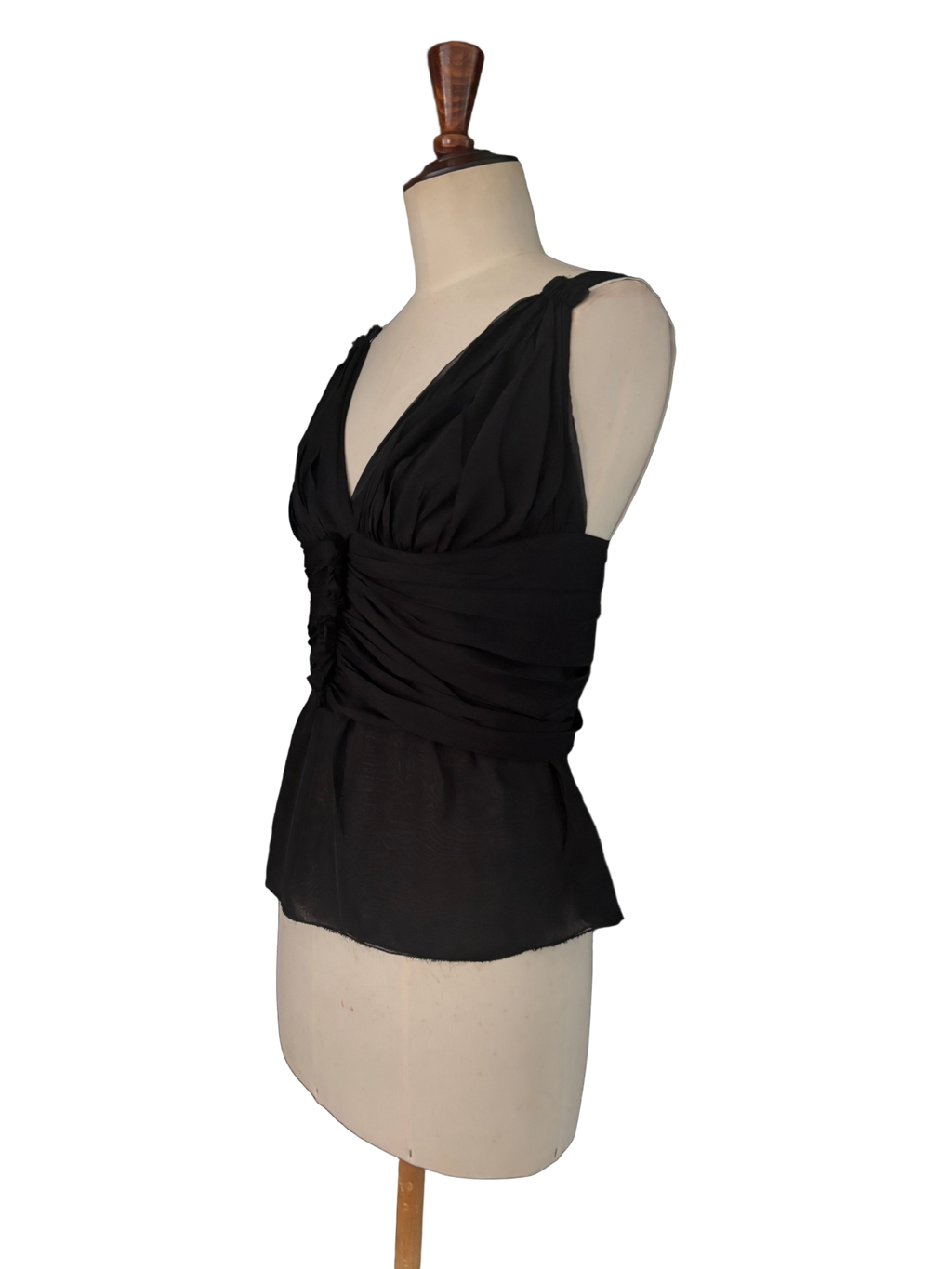 Dolce & Gabbana Tailored Silk Top - Size IT44/ EU M