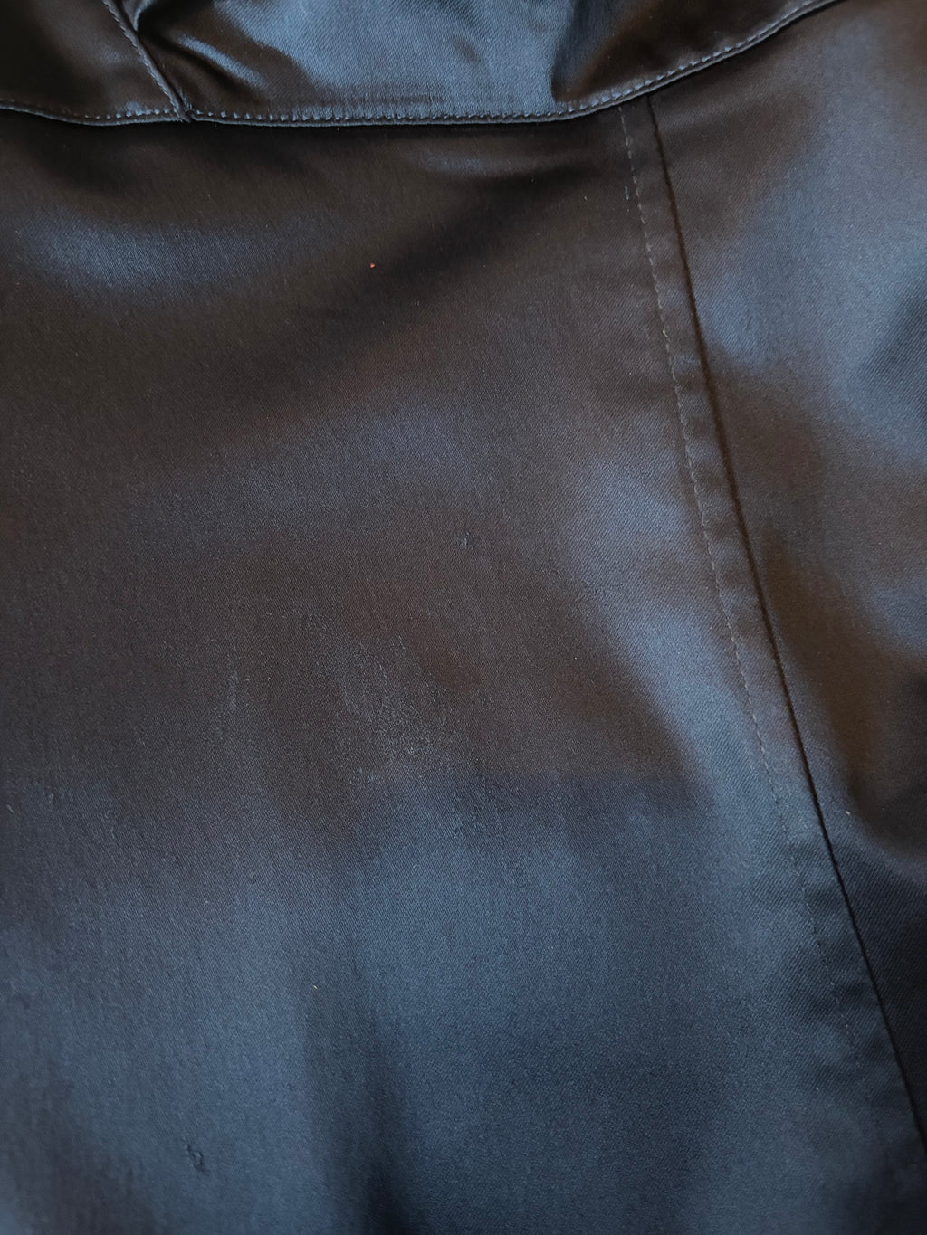 John Galliano Midnight Blue Satin Corset – Size IT 44 (Fits Medium)