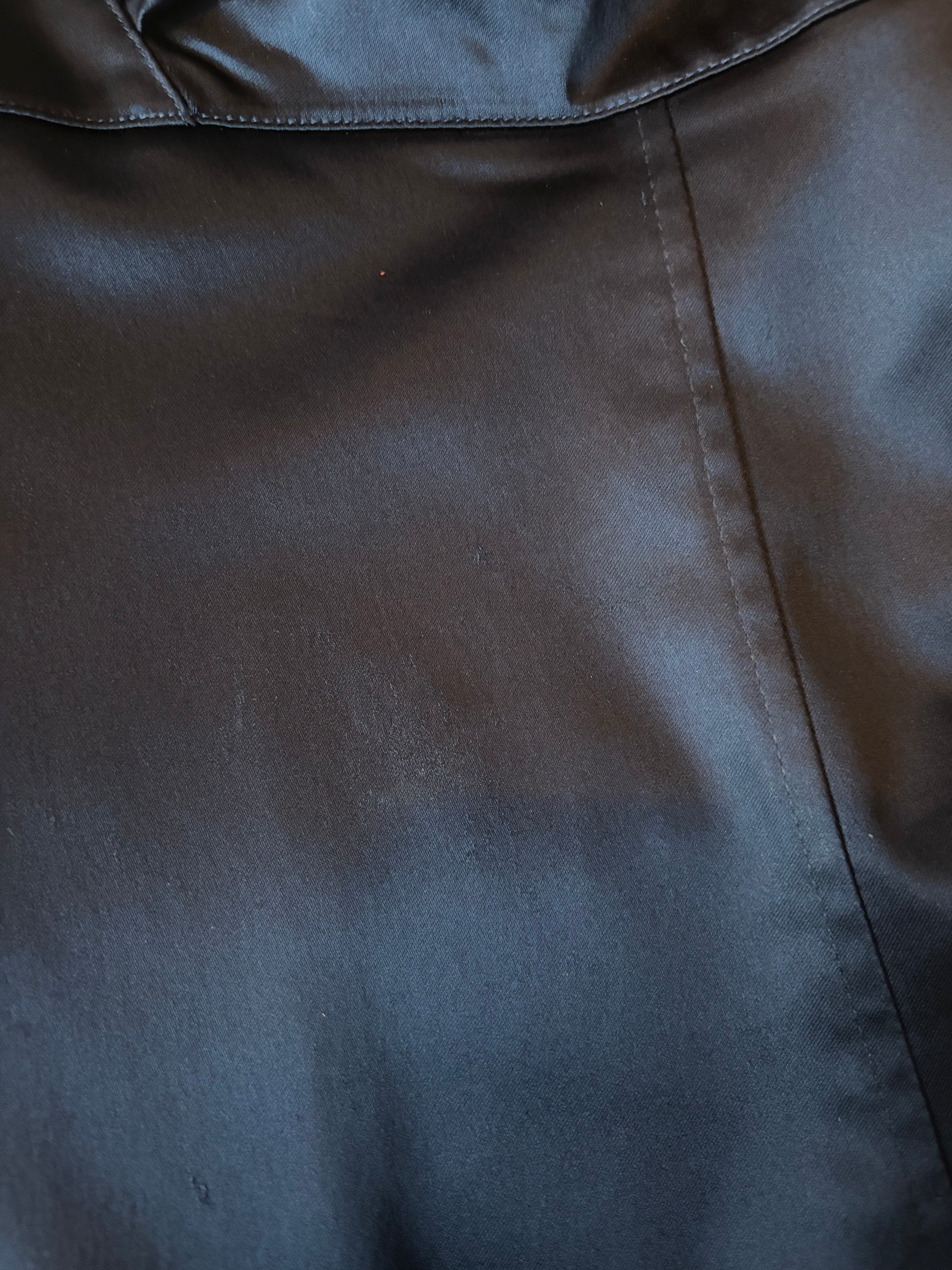 John Galliano Midnight Blue Satin Corset – Size IT 44 (Fits Medium)