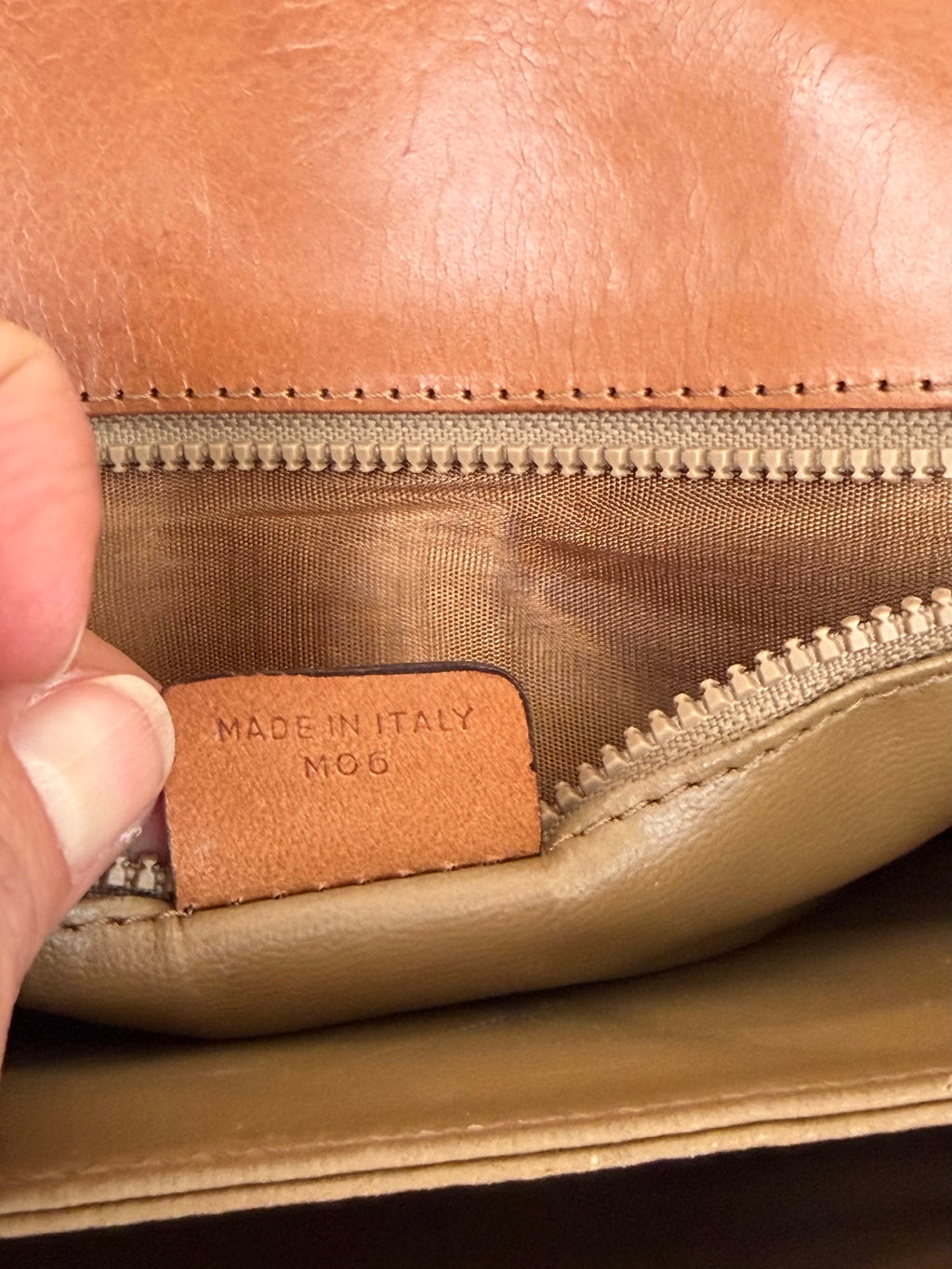 Celine Macadam Vintage Brown Canvas Leather Crossbody Bag